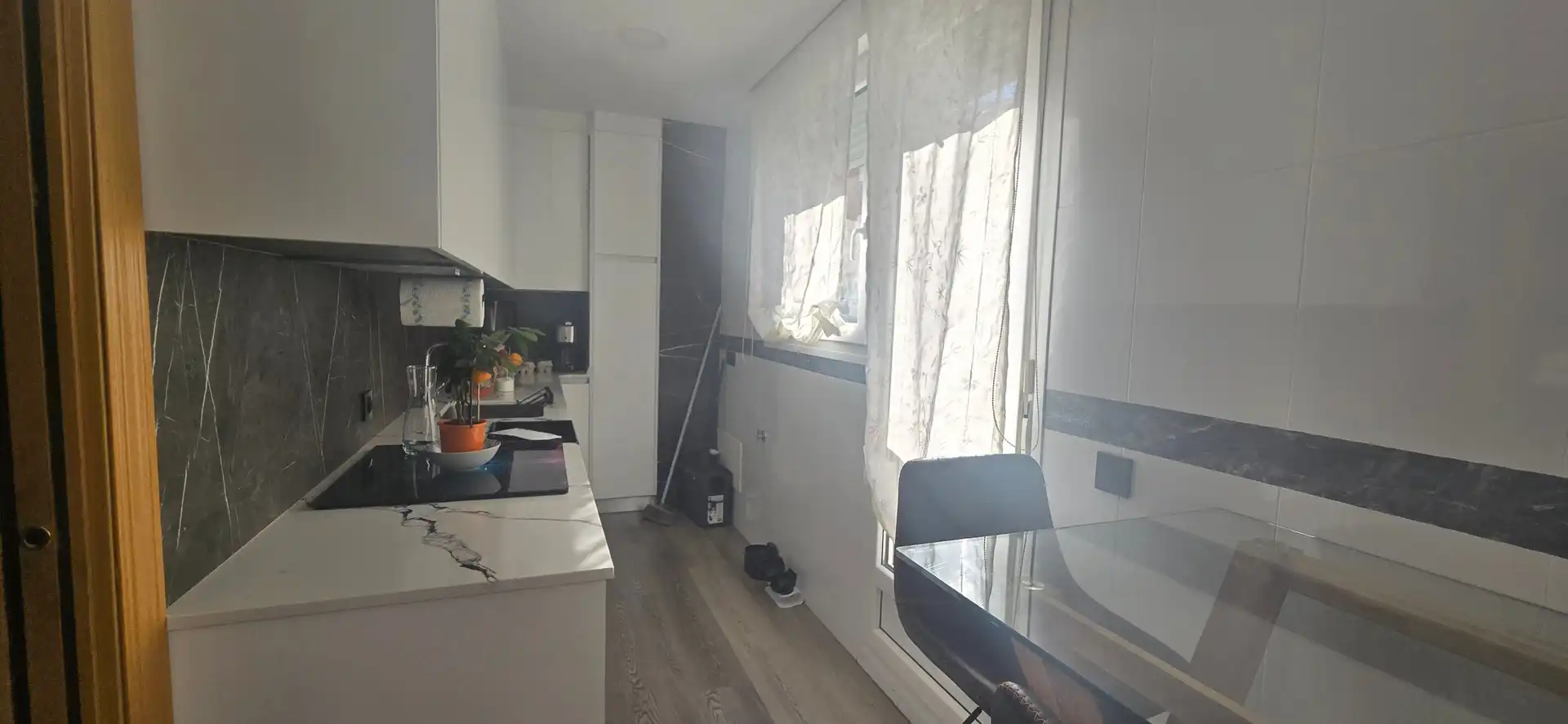 Cuina de Casa adosada en venda en Guardo amb Jardí privat i Moblat
