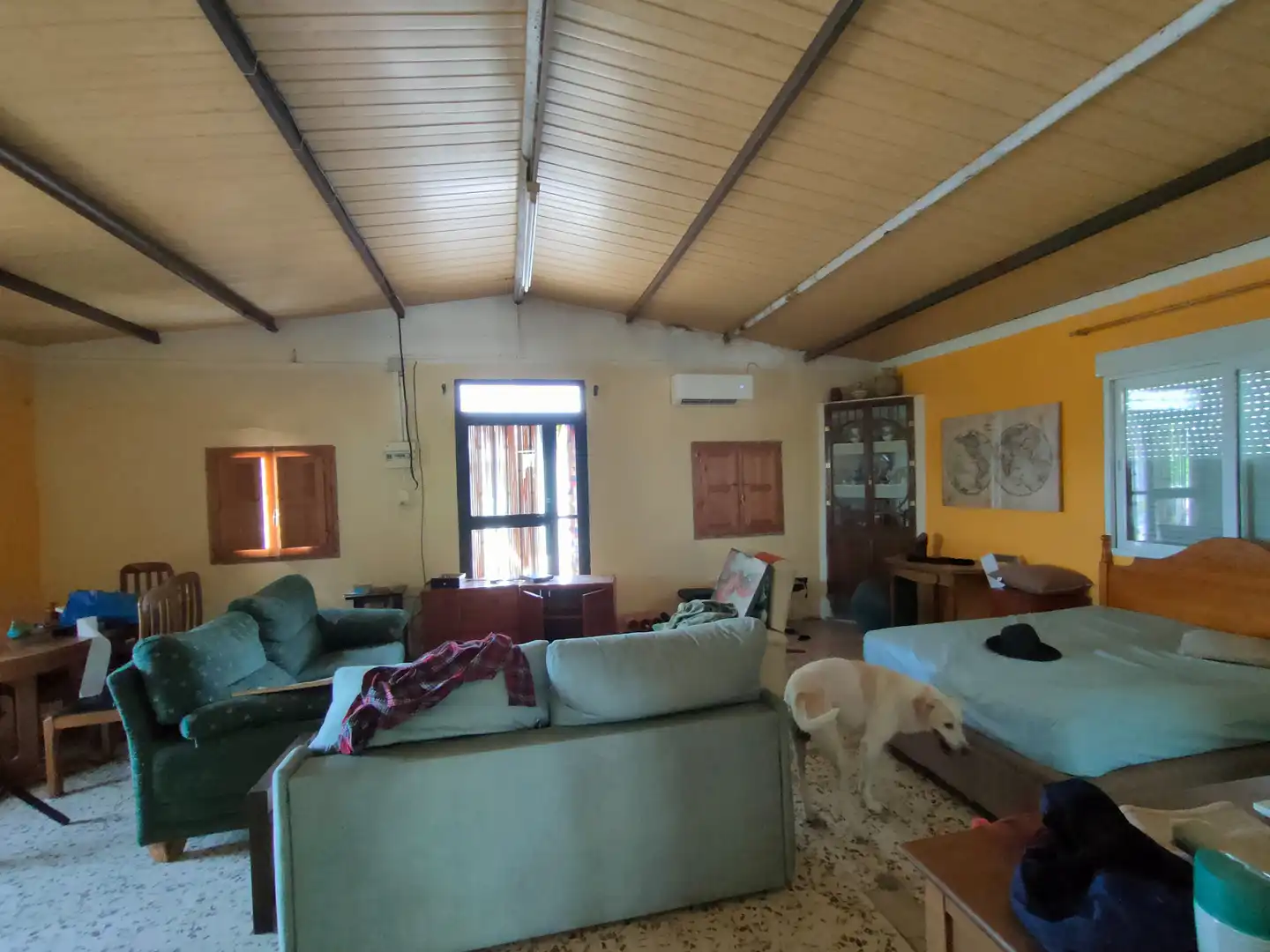 Sala d'estar de Finca rústica en venda en Las Torres de Cotillas amb Aire condicionat, Jardí privat i Traster