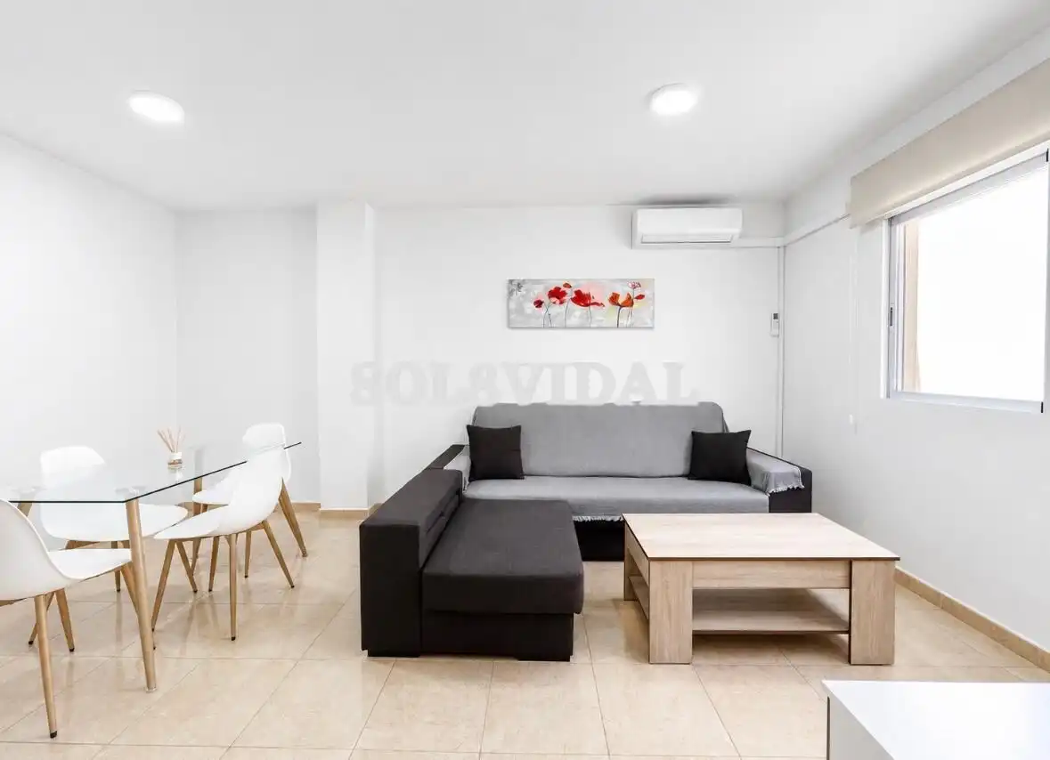 Sala d'estar de Àtic de lloguer en Almoradí amb Aire condicionat, Calefacció i Terrassa