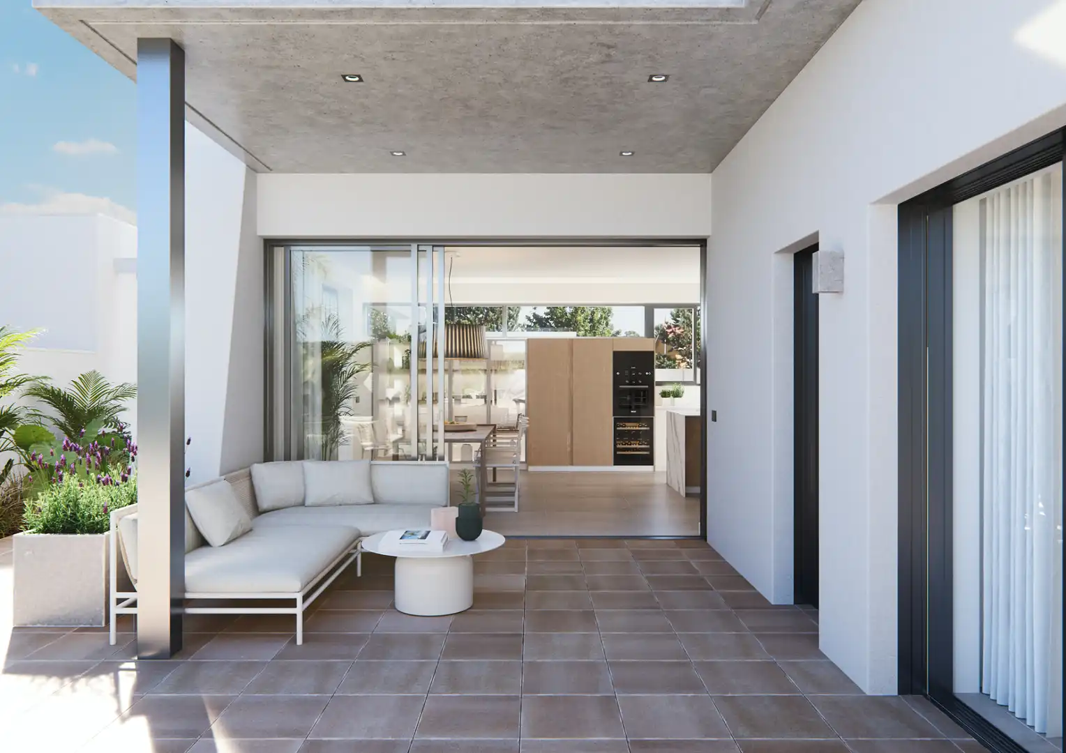 Sala d'estar de Casa o xalet en venda en San Javier amb Aire condicionat, Calefacció i Jardí privat