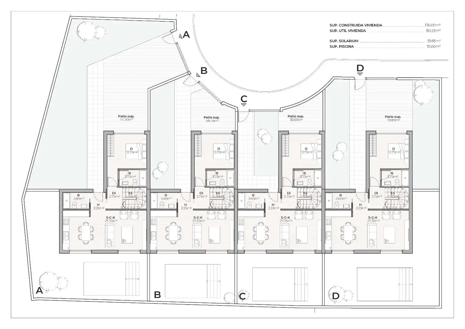 Detached homes for sale in Mazarrón  with Private garden, Terrace and Storage room
