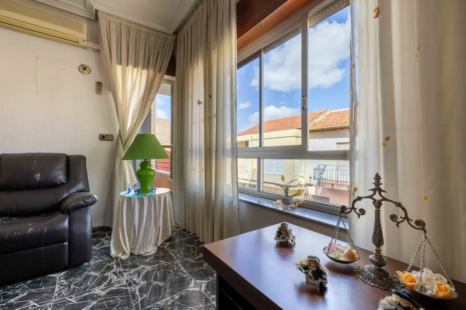 Schlafzimmer von Wohnung zum Verkauf in Murcia mit Klimaanlage, Terrasse und Abstellraum