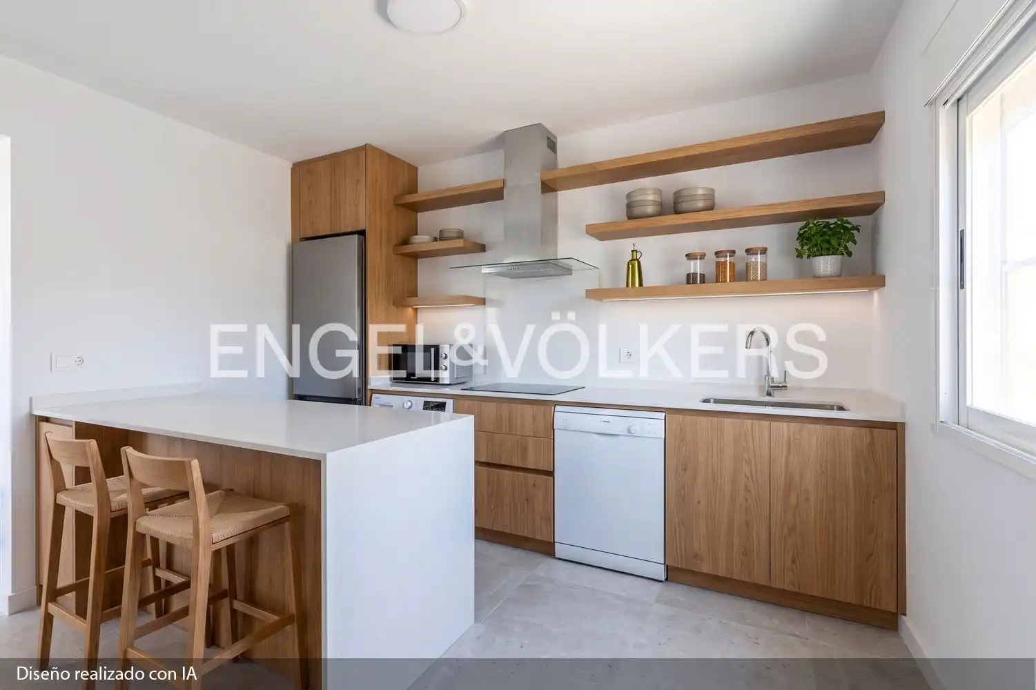 Kitchen of Attic for sale in Sueca  with Heating, Terrace and Storage room