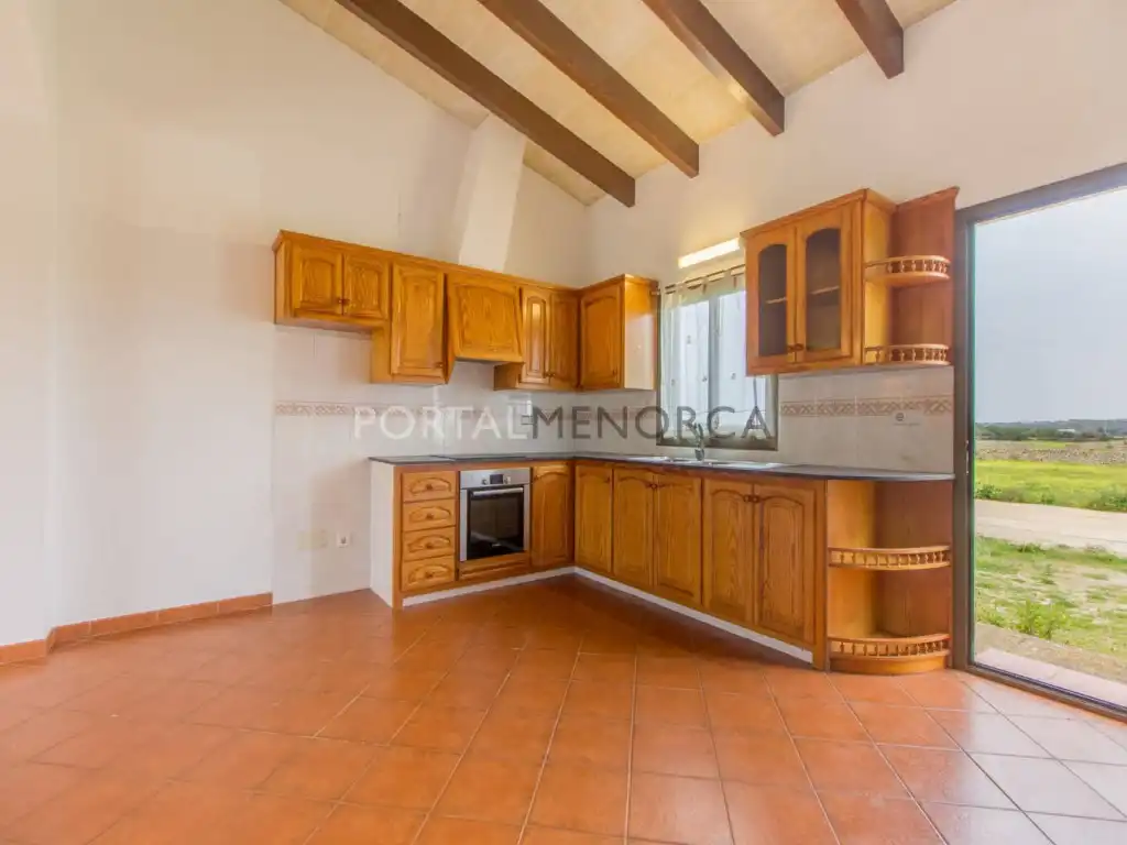 Cocina de Finca rústica en venta en Ciutadella de Menorca con Jardín privado