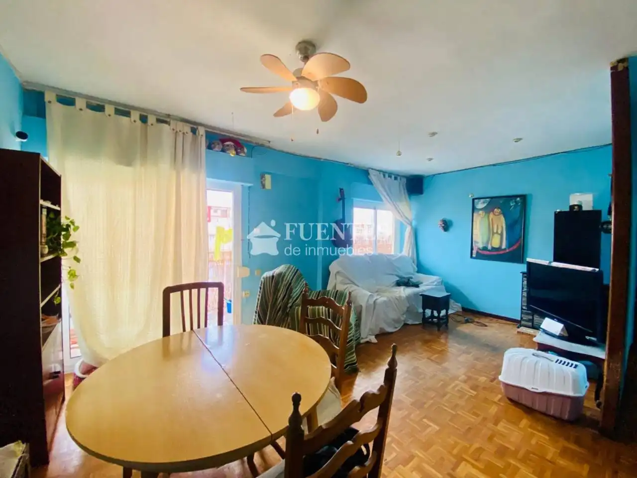 Schlafzimmer von Wohnung zum Verkauf in Alicante / Alacant mit Parkett und Terrasse