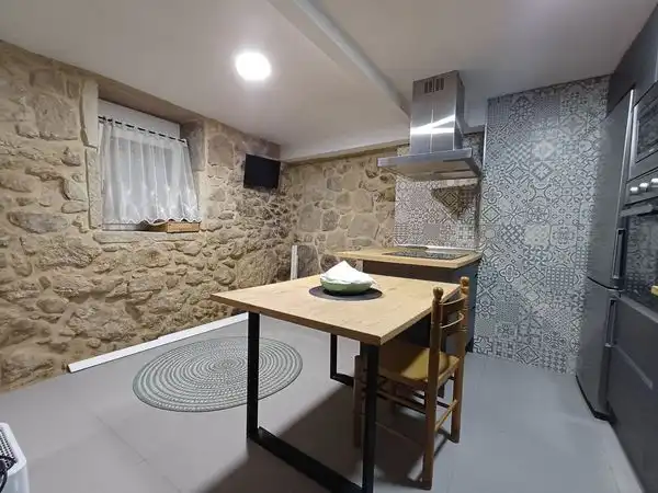 Cocina de Casa adosada en venta en A Guarda   con Calefacción