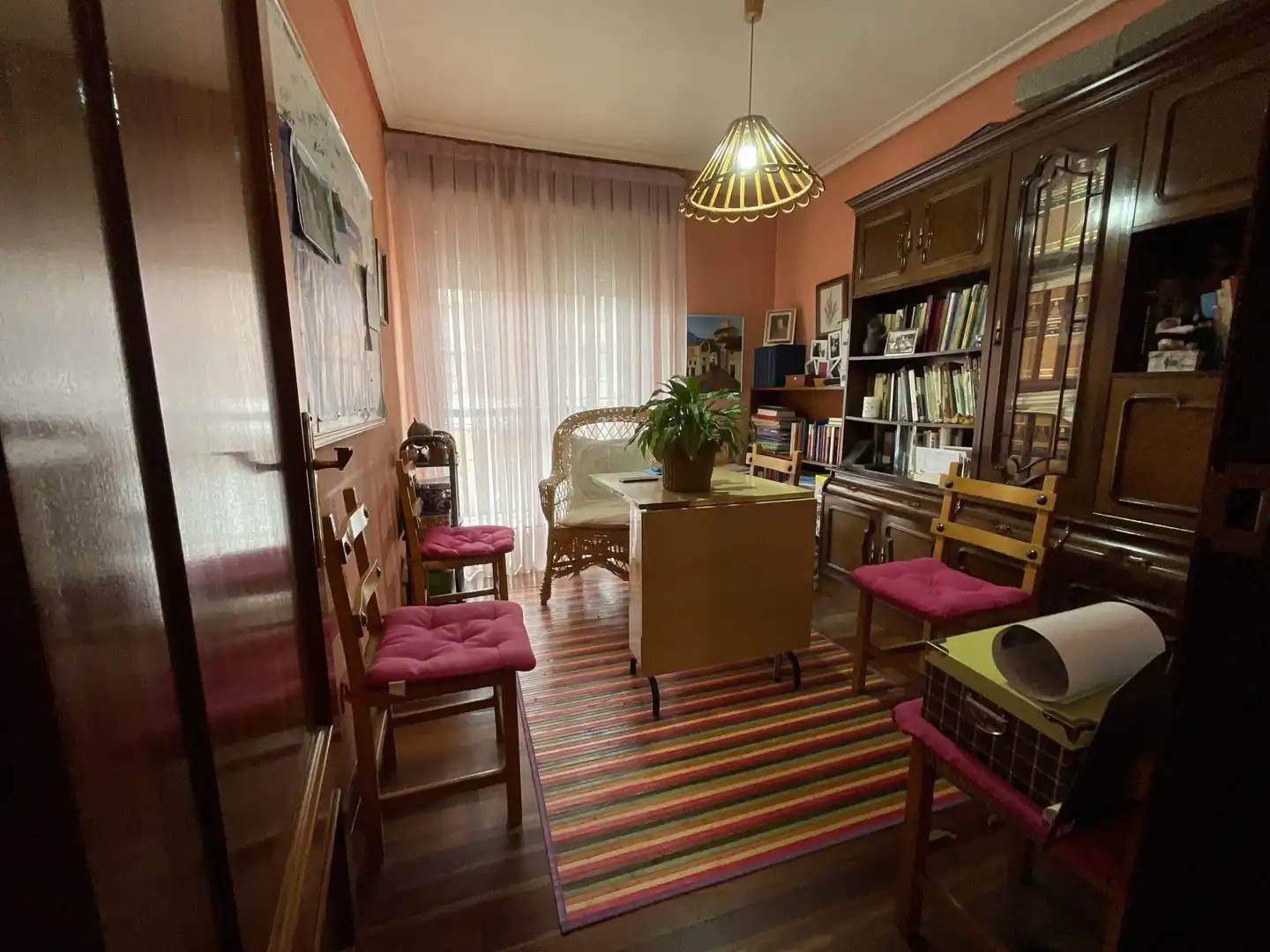 Sala d'estar de Pis en venda en Santo Domingo de la Calzada amb Calefacció, Parquet i Traster
