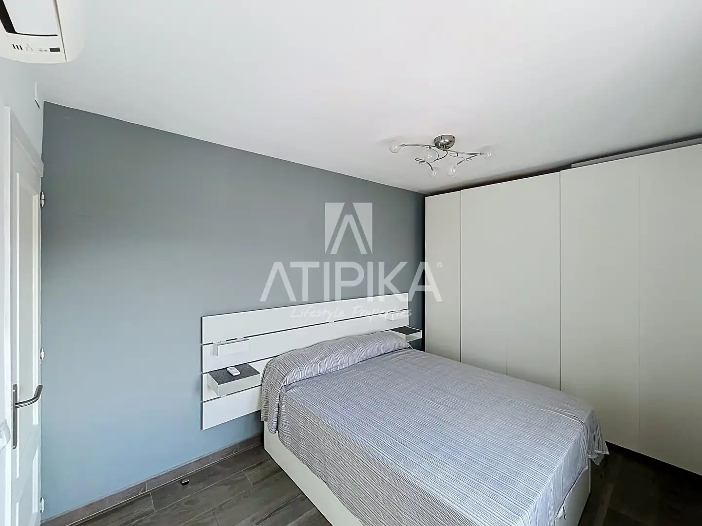 Bedroom of Flat for sale in Maó - Mahón  with Air Conditioner, Terrace and Furnished
