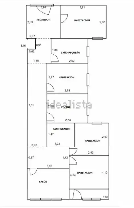 Flat for sale in Santander  with Parquet flooring, Oven and Washing machine