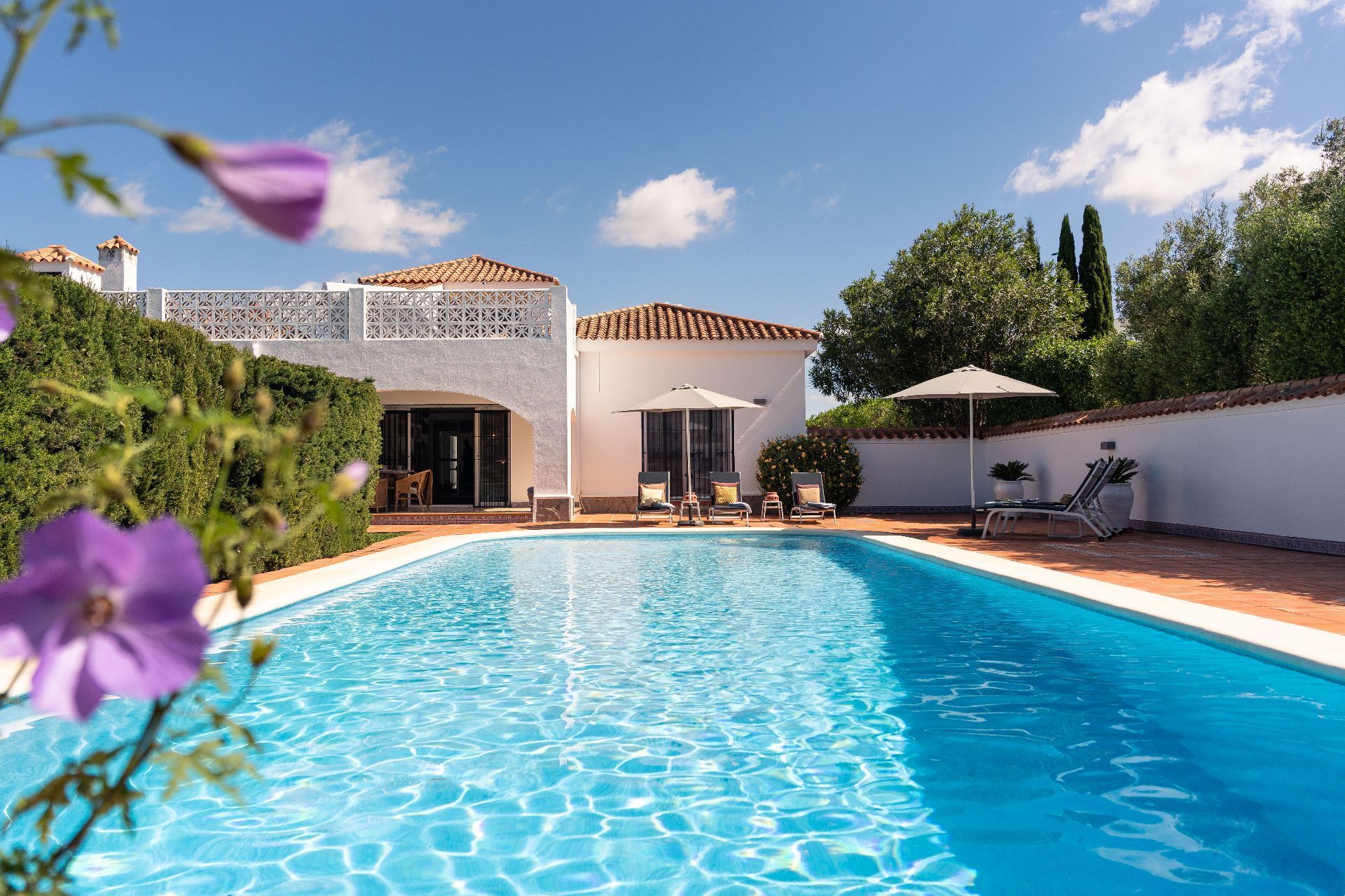Garden of House or chalet to rent in Chiclana de la Frontera  with Air Conditioner, Private garden and Terrace