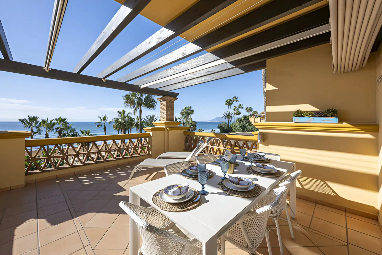 Terraza de Apartamento en venta en Marbella con Aire acondicionado, Terraza y Trastero