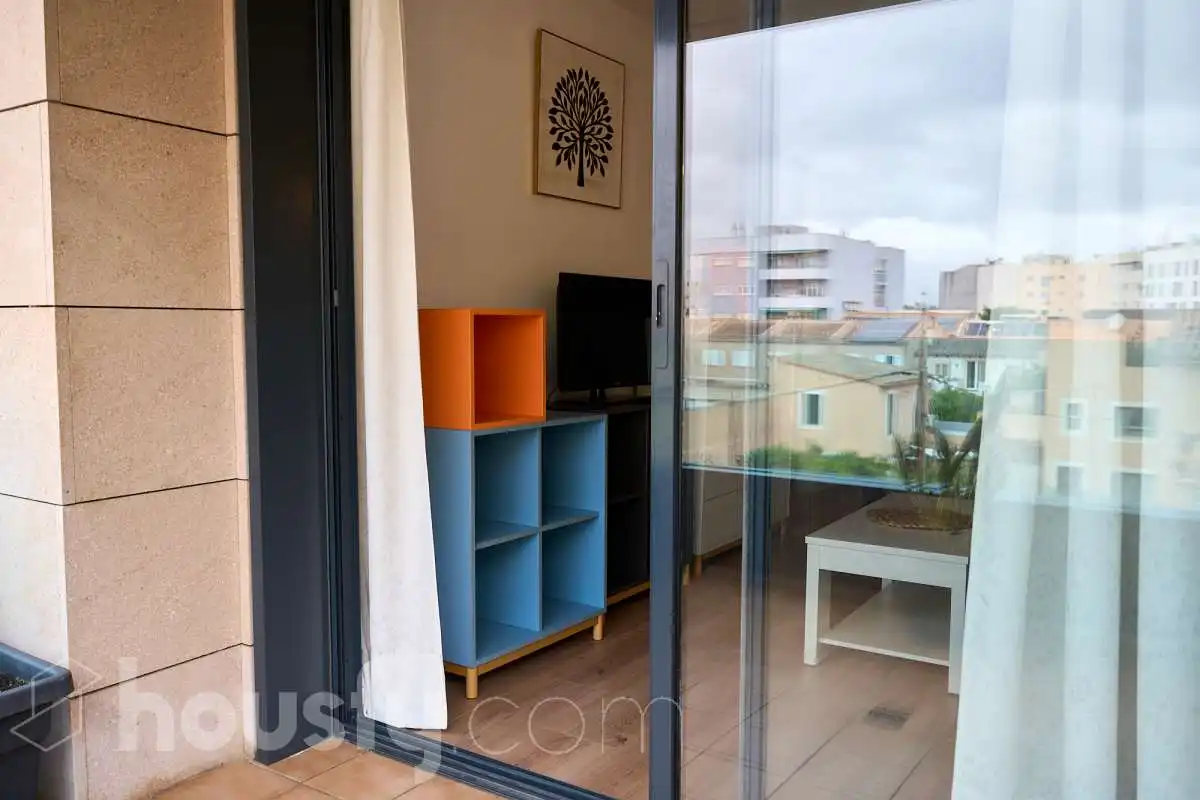 Terrasse von Wohnung zum Verkauf in  Palma de Mallorca mit Klimaanlage, Heizung und Privatgarten