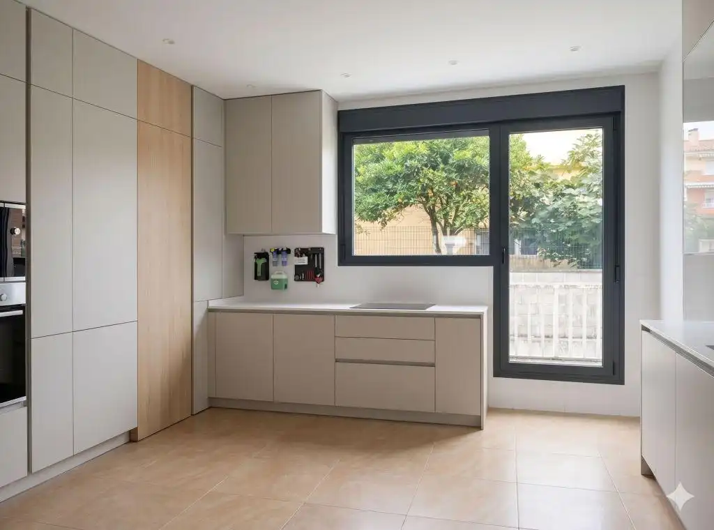 Cocina de Casa o chalet en venta en Torrelavega  con Calefacción, Terraza y Trastero