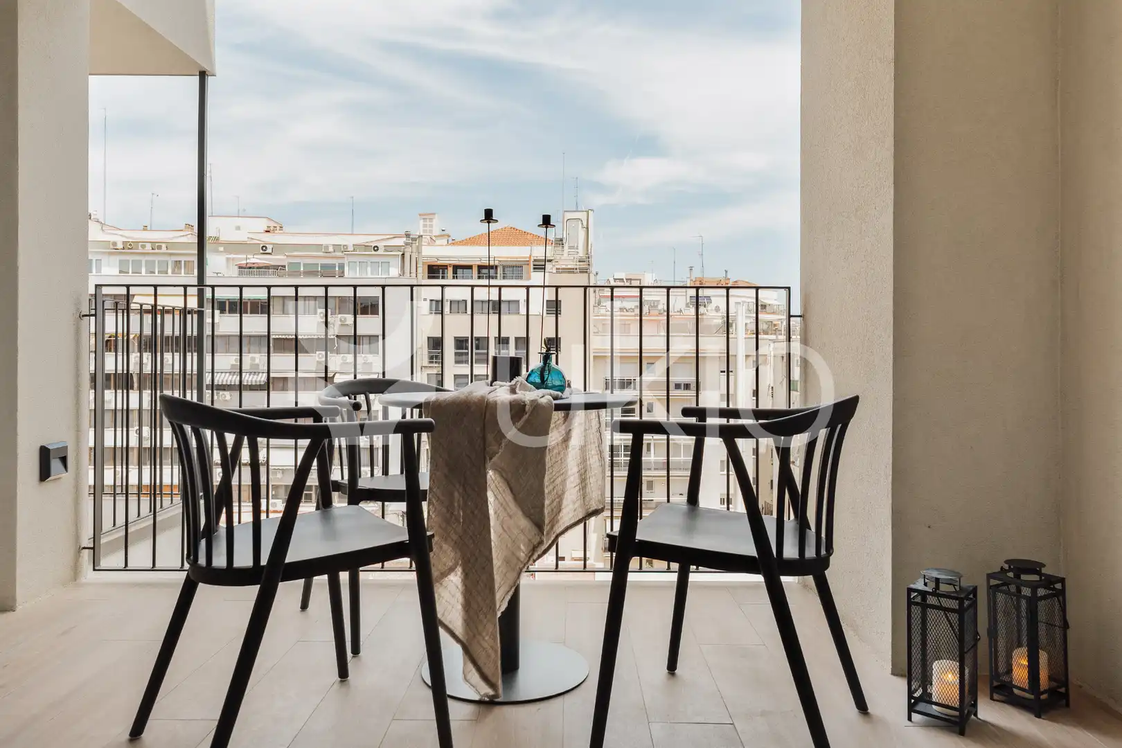 Vista exterior de Apartamento de alquiler en Barcelona con Aire acondicionado, Calefacción y Amueblado