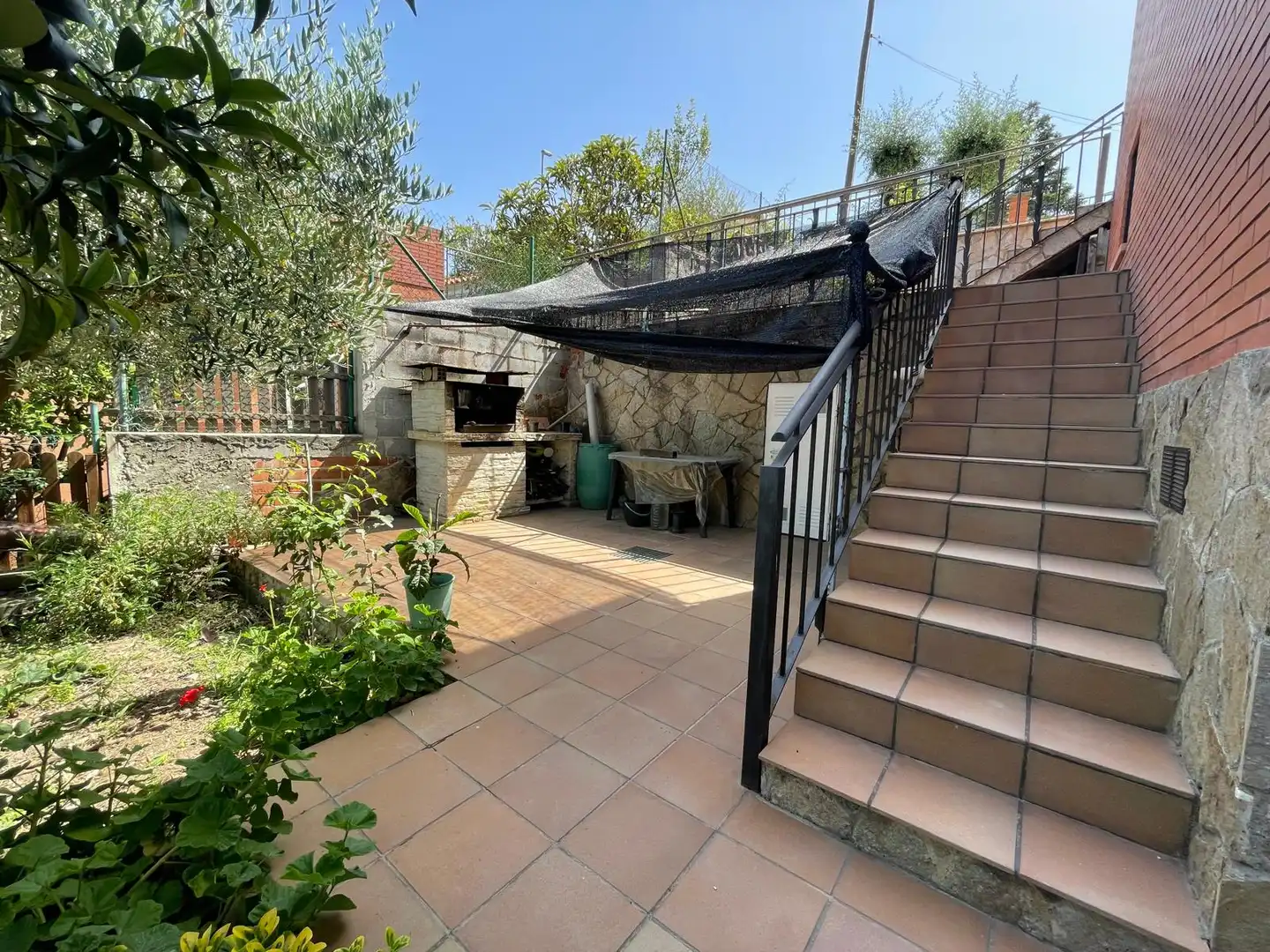 Terrassa de Casa o xalet en venda en Cervelló amb Aire condicionat, Calefacció i Jardí privat