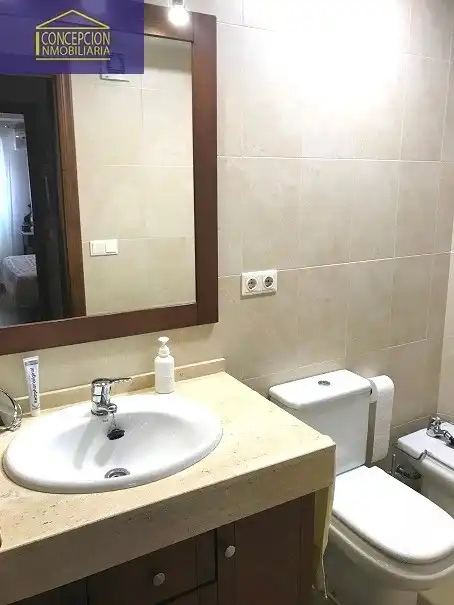 Bany de Apartament de lloguer en Córdoba amb Aire condicionat, Calefacció i Moblat
