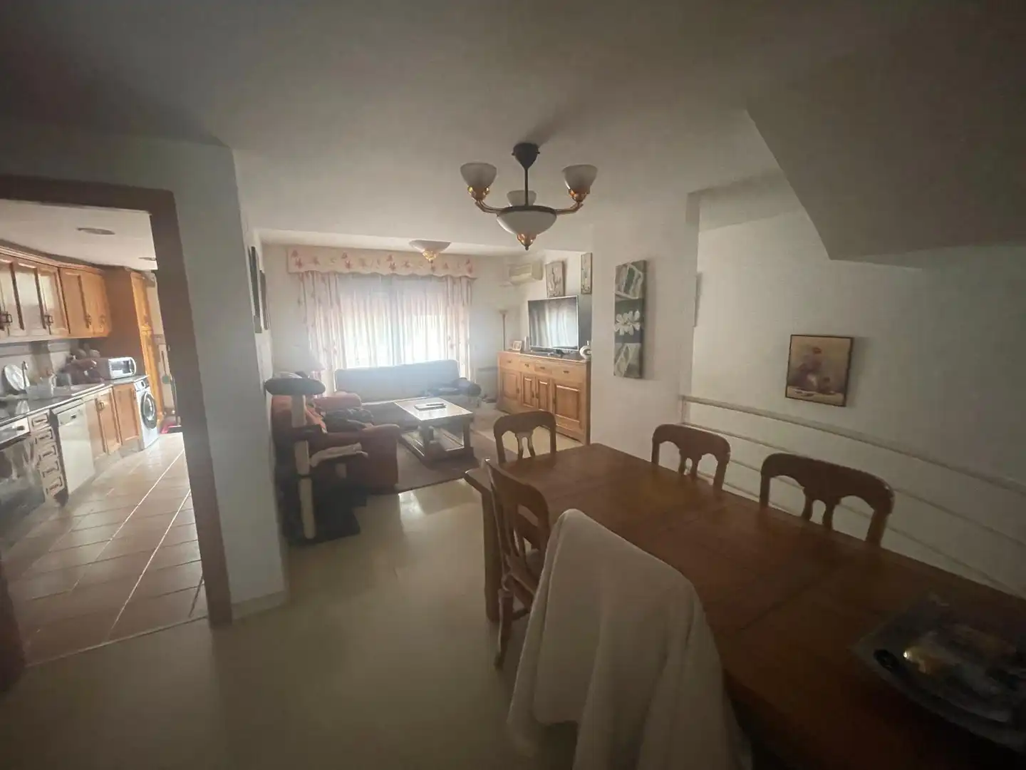Dining room of Detached homes for sale in Castellón de la Plana / Castelló de la Plana  with Air Conditioner, Heating and Terrace