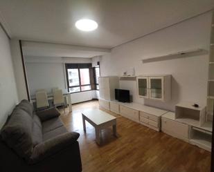 Living room of Flat to rent in  Logroño  with Heating, Parquet flooring and Terrace