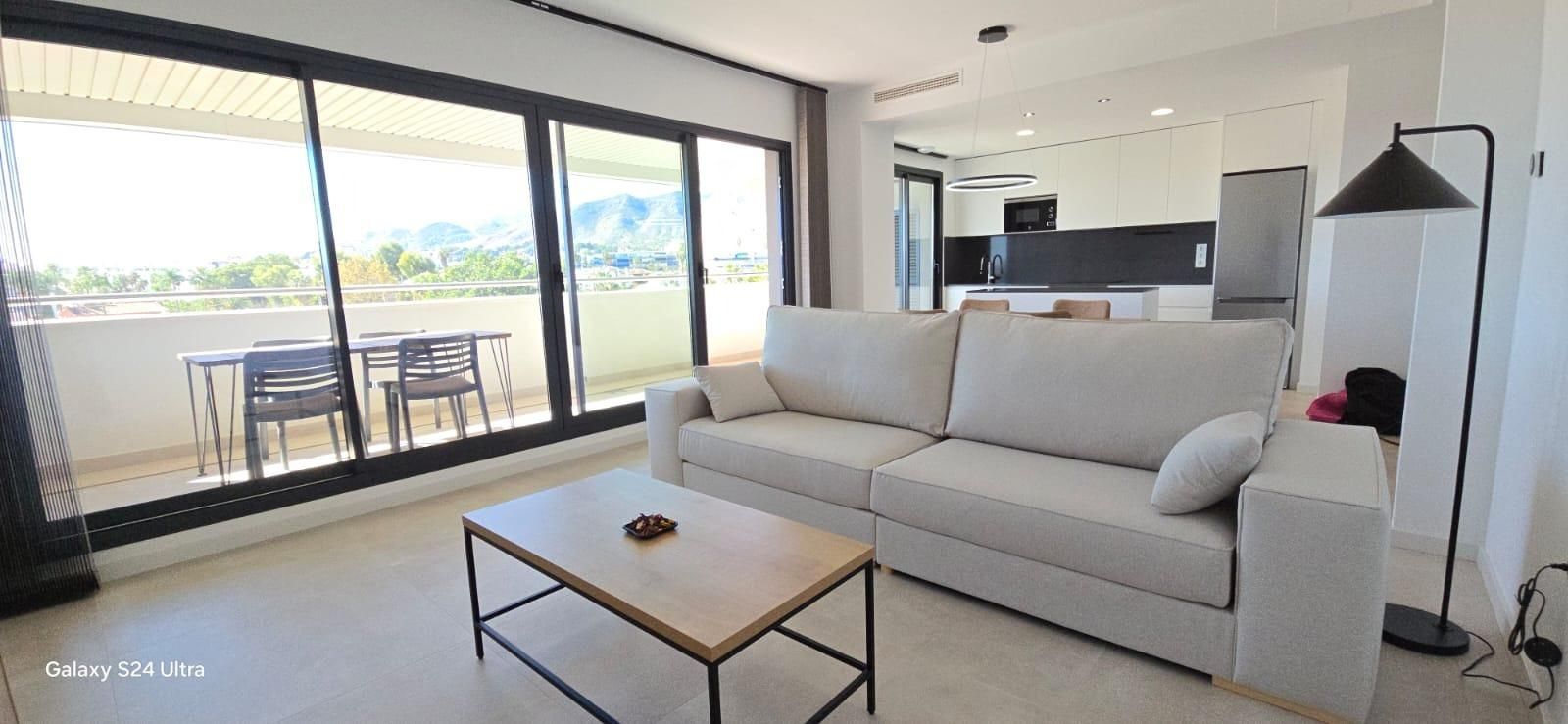 Living room of Flat to rent in Torremolinos  with Air Conditioner, Heating and Private garden