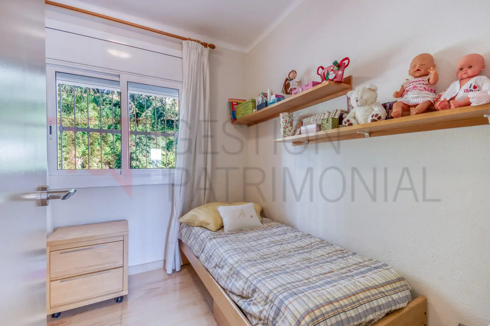 Dormitori de Casa o xalet en venda en Vallromanes amb Calefacció, Jardí privat i Terrassa