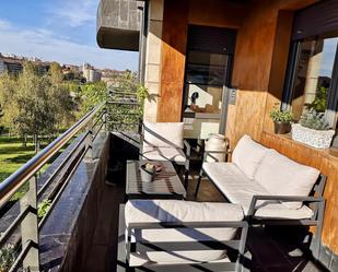 Terrace of Flat for sale in Gijón   with Heating, Private garden and Terrace