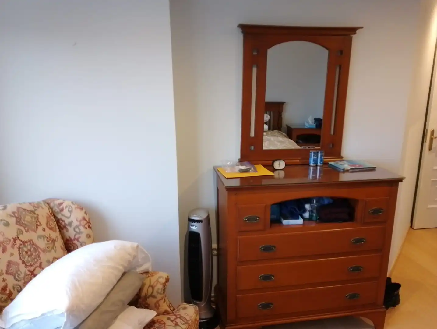 Bedroom of Flat for sale in Ribeira  with Heating, Parquet flooring and Terrace