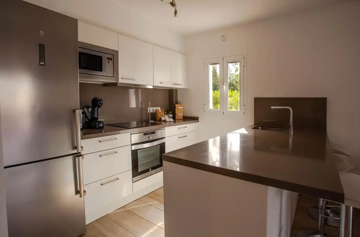 Cocina de Apartamento en venta en Sant Josep de sa Talaia con Aire acondicionado, Calefacción y Terraza