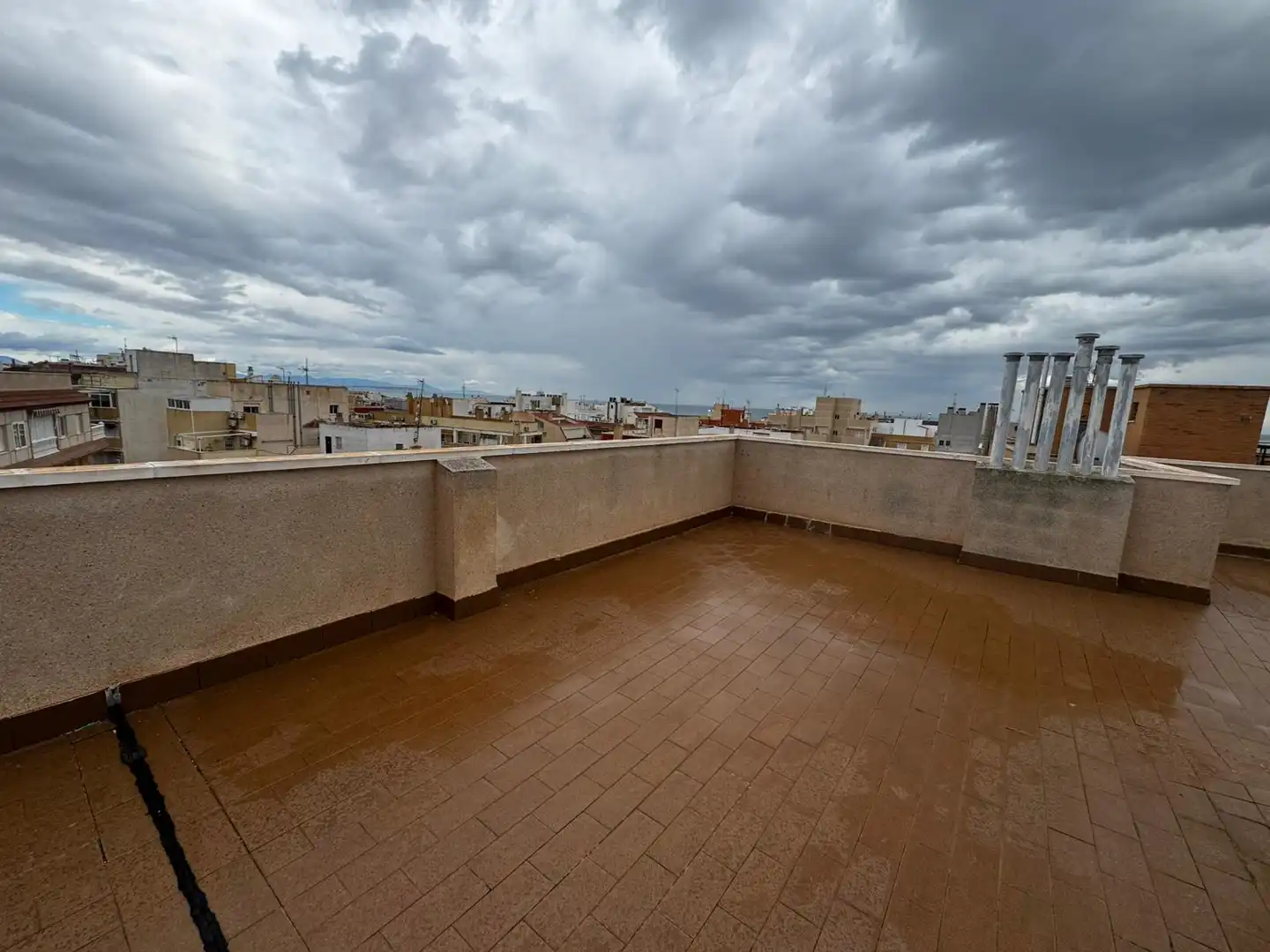 Terrasse von Dachboden zum Verkauf in Torrevieja mit Klimaanlage, Terrasse und Möbliert