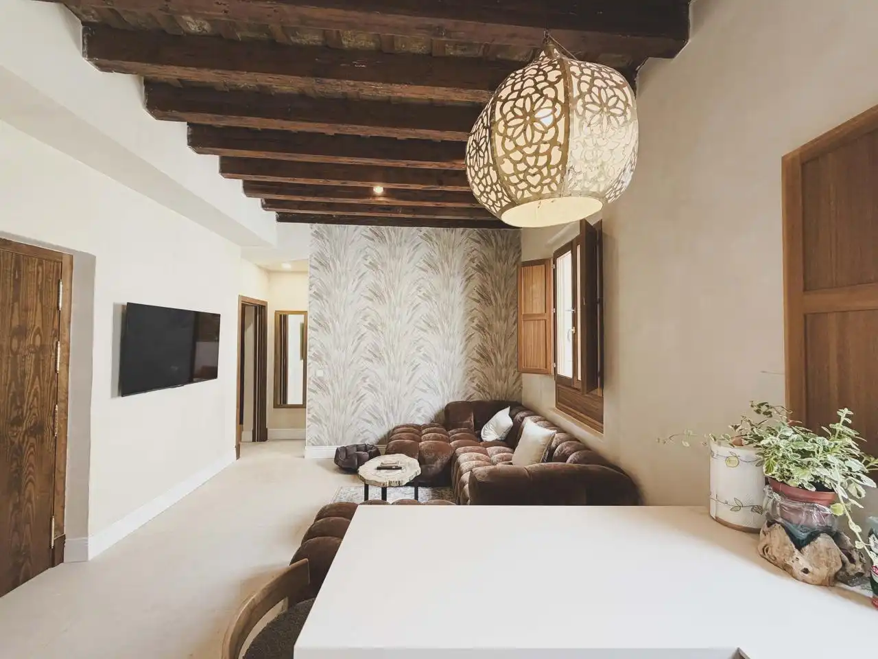 Sala de estar de Ático en venta en Cádiz con Aire acondicionado, Calefacción y Terraza