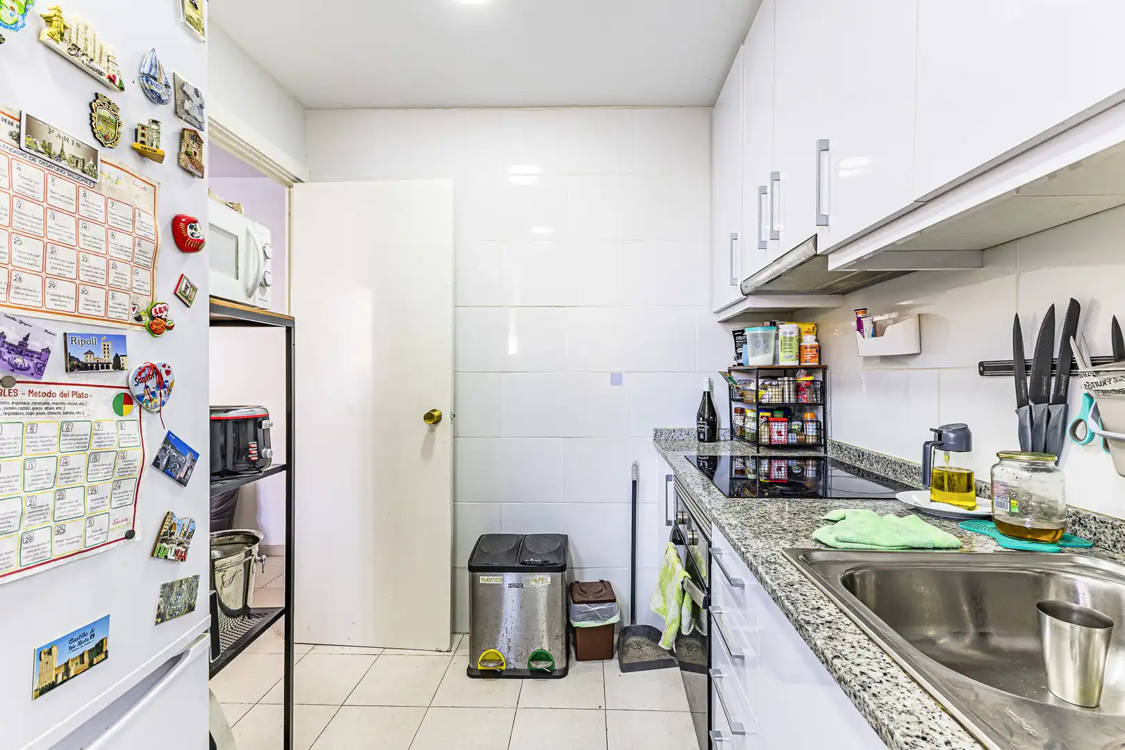 Cocina de Casa adosada en venta en Sant Andreu