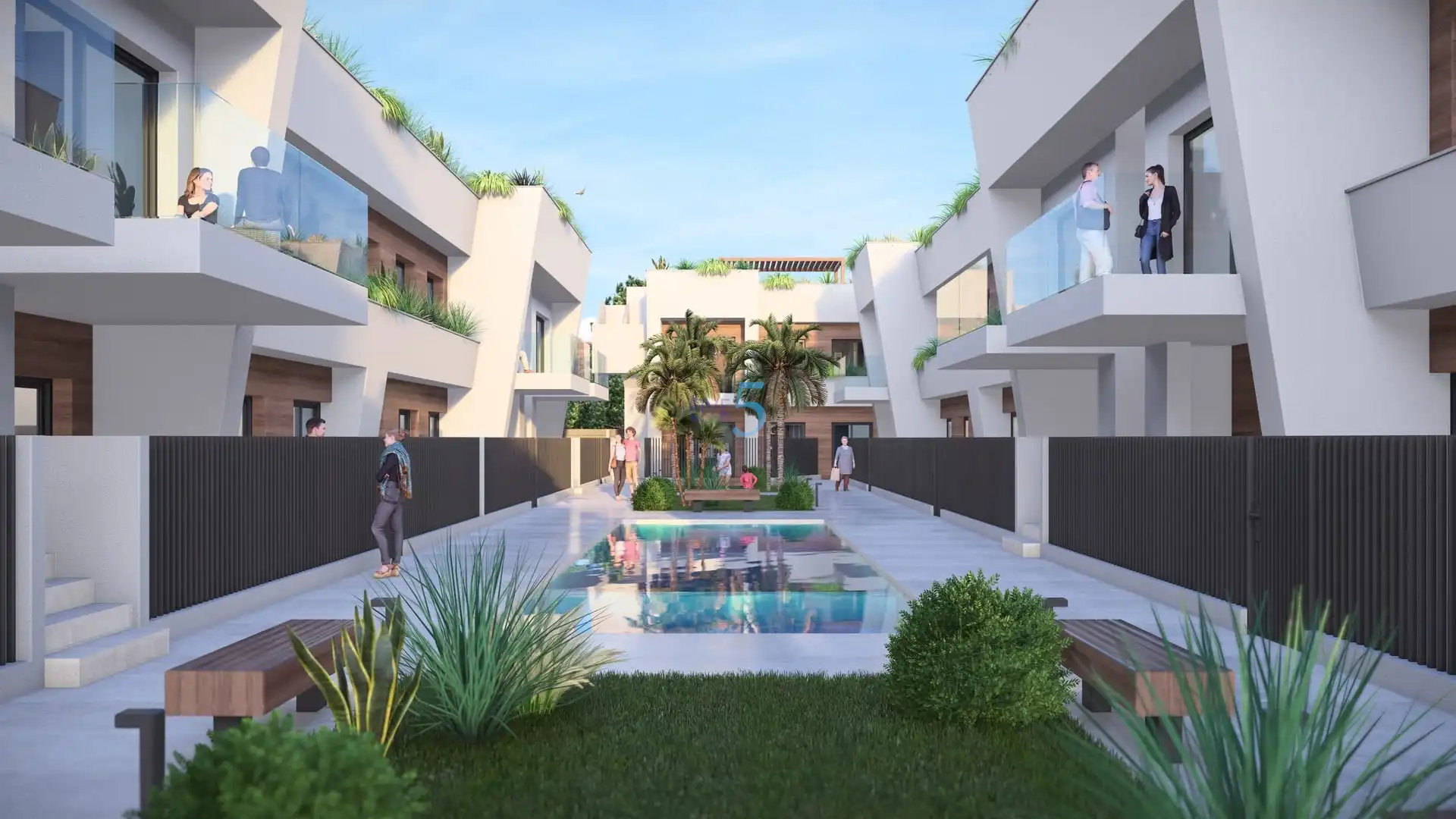 Wohnung mit Pool zum Verkauf in Torre-Pacheco ciudad, imagen 6