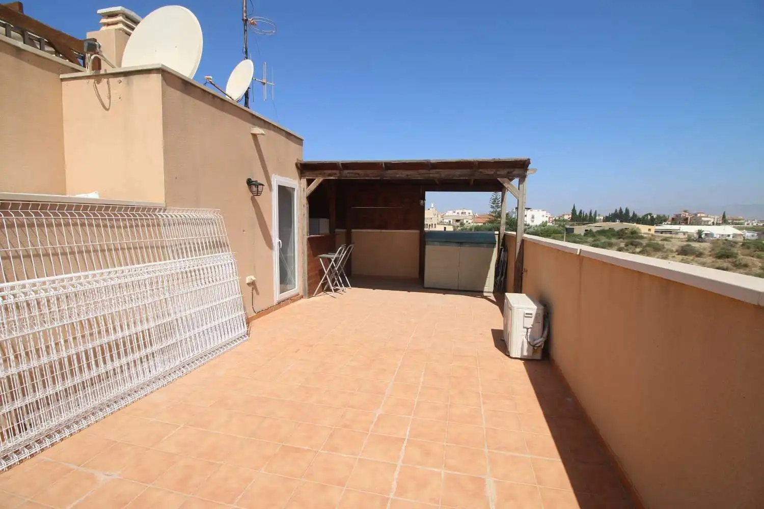 Terraza de Casa adosada en venta en Cuevas del Almanzora con Aire acondicionado, Terraza y Piscina