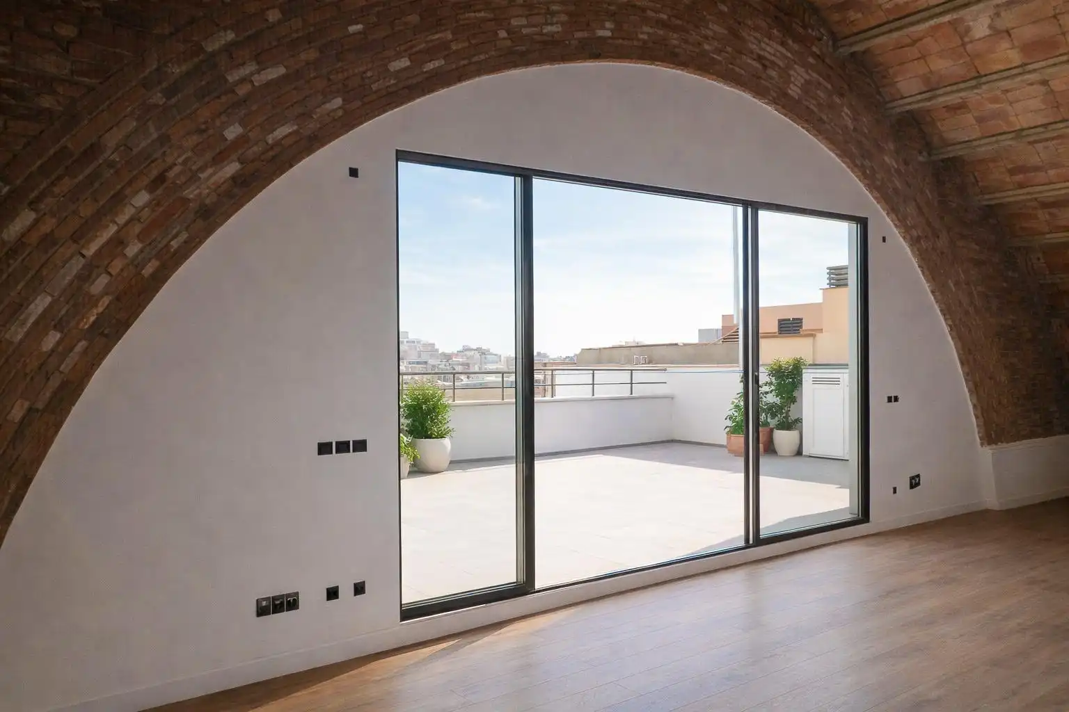 Terraza de Ático en venta en Reus con Parquet y Terraza