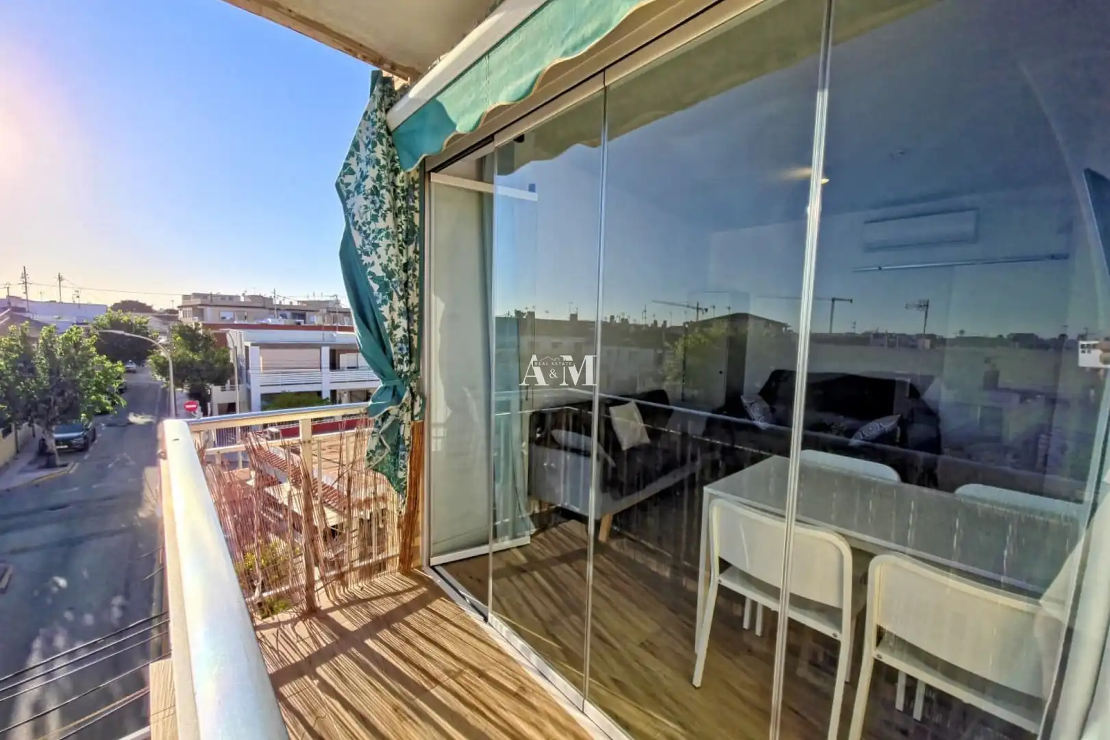 Terraza de Piso de alquiler en Pilar de la Horadada con Aire acondicionado, Calefacción y Terraza