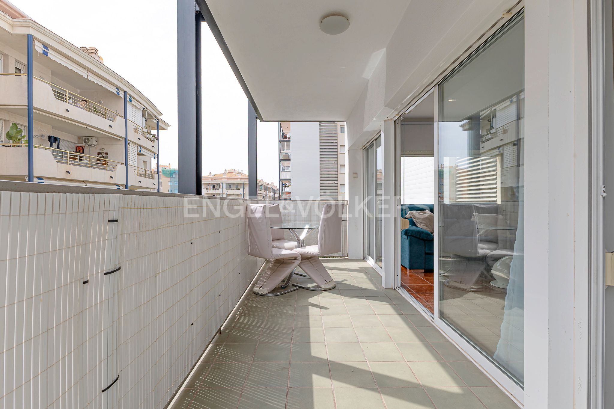 Terrassa de Apartament en venda en Sitges amb Aire condicionat, Calefacció i Jardí privat