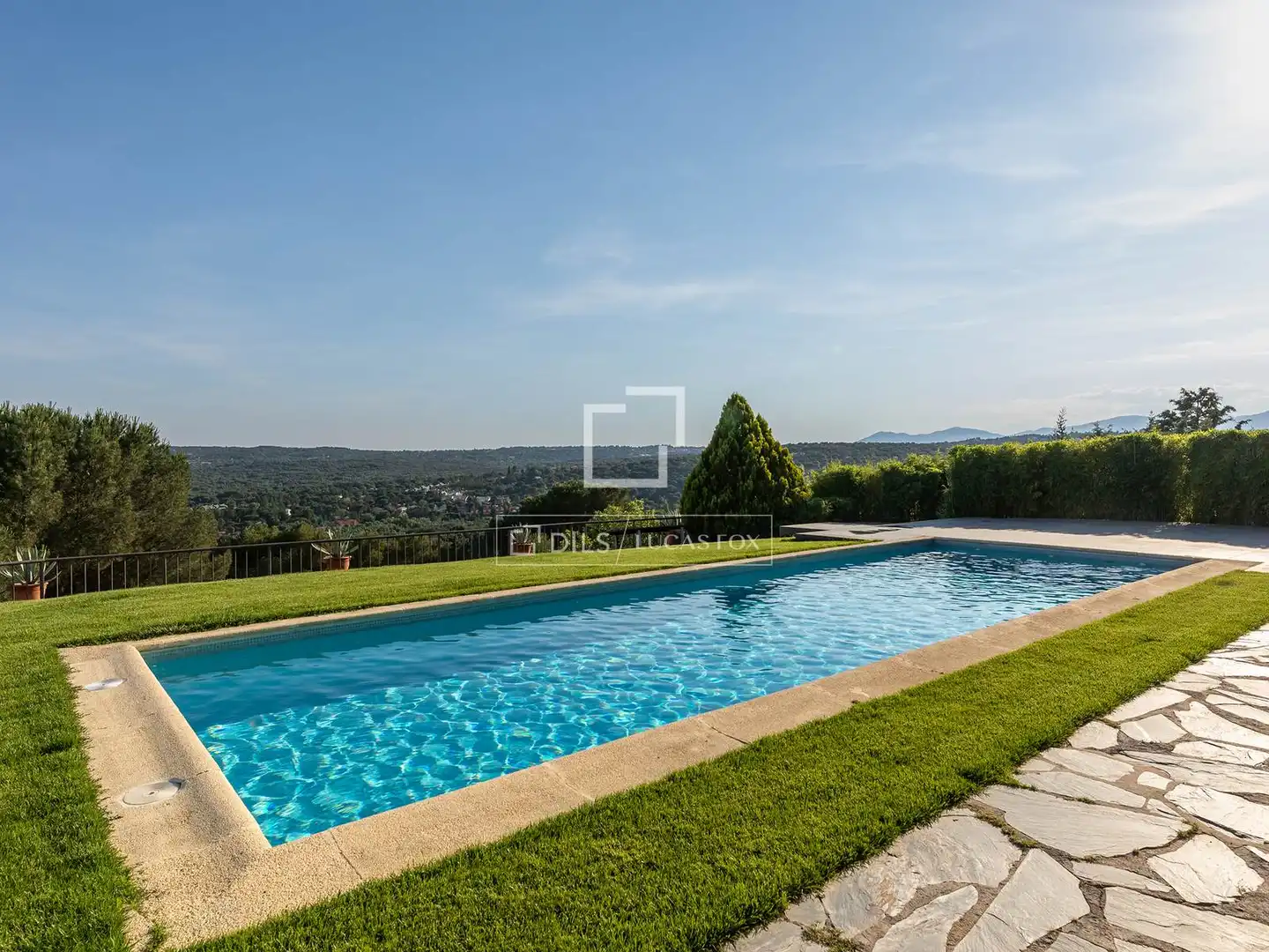 Swimming pool of Houses for sale in Galapagar  with Air Conditioner, Private garden and Storage room