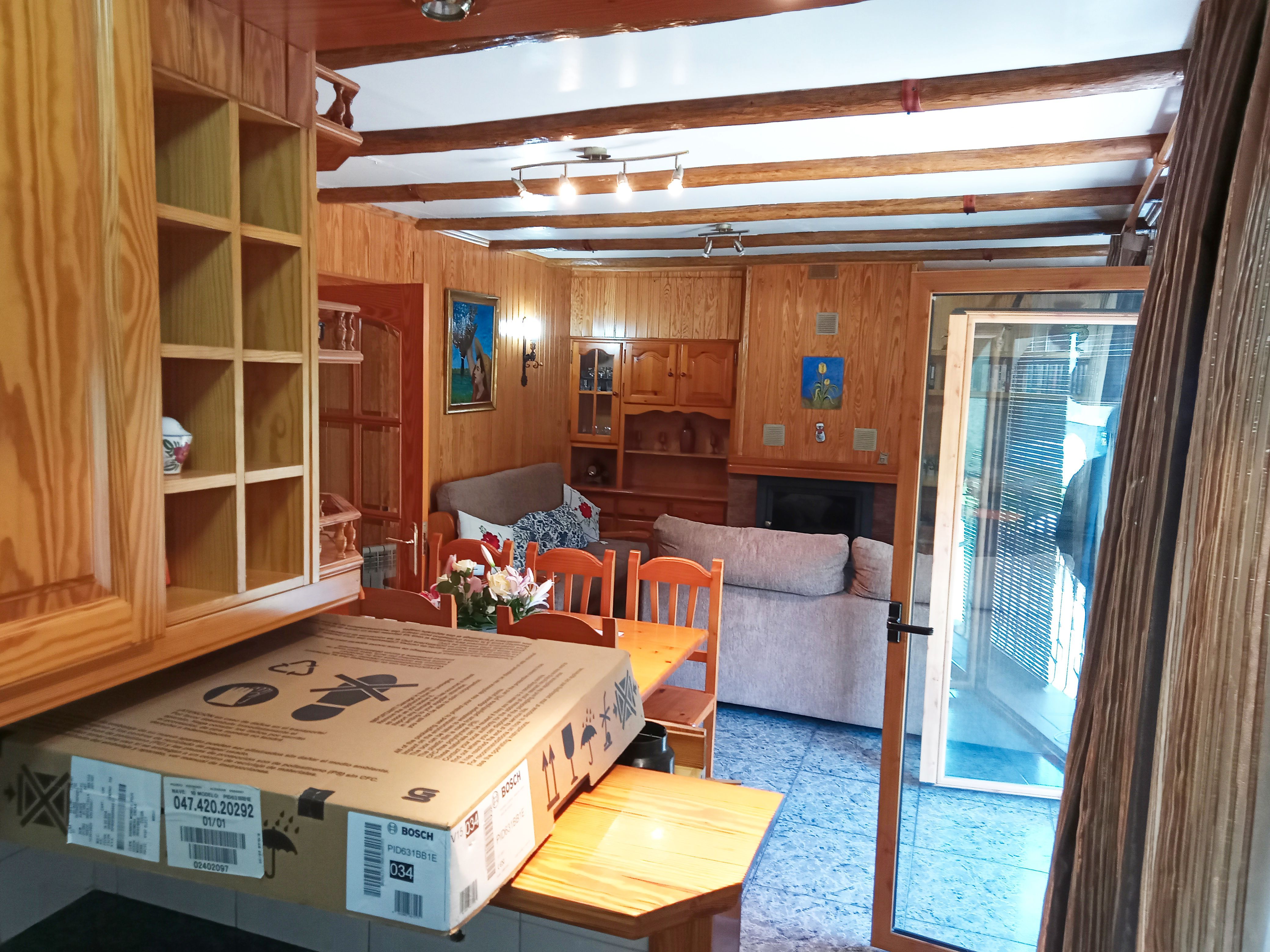 Sala d'estar de Apartament en venda en Baix Pallars amb Calefacció, Terrassa i Moblat