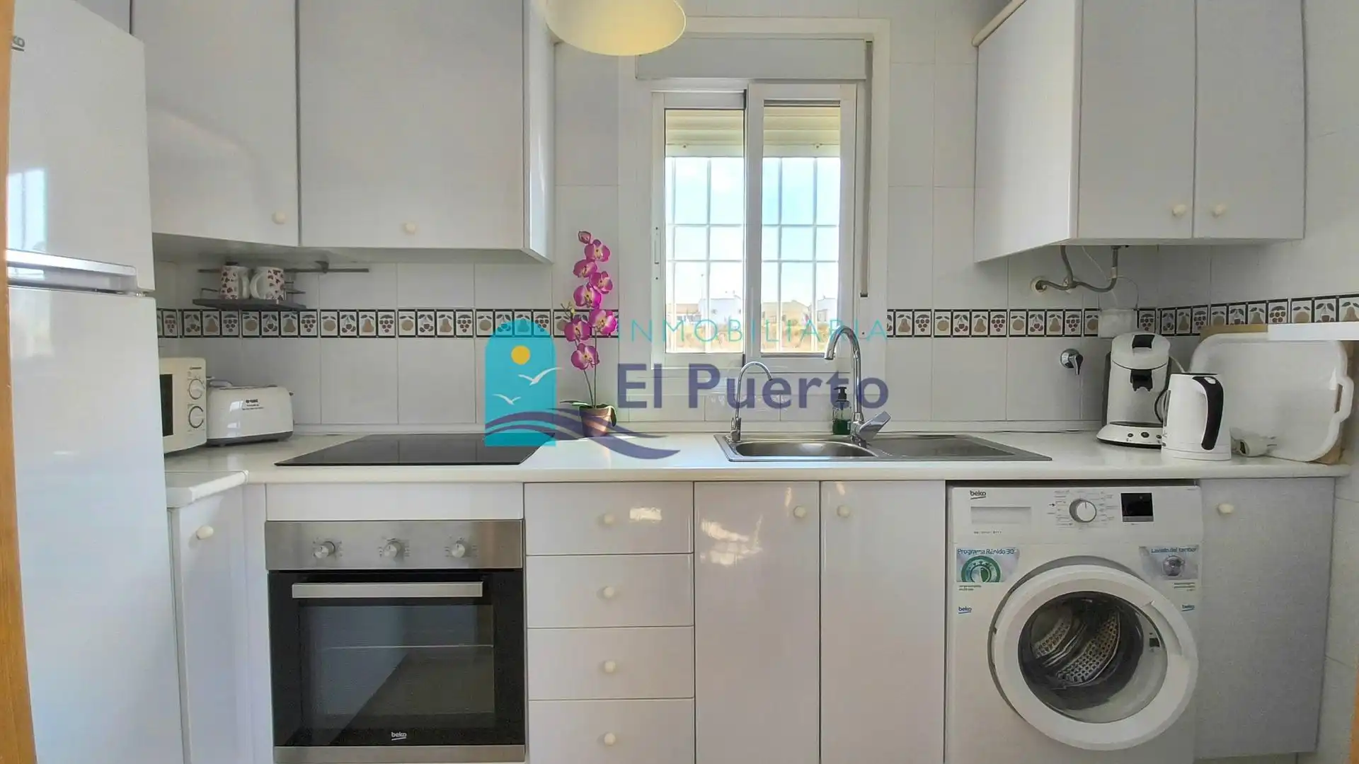 Cocina de Casa o chalet en venta en Mazarrón con Aire acondicionado, Calefacción y Jardín privado
