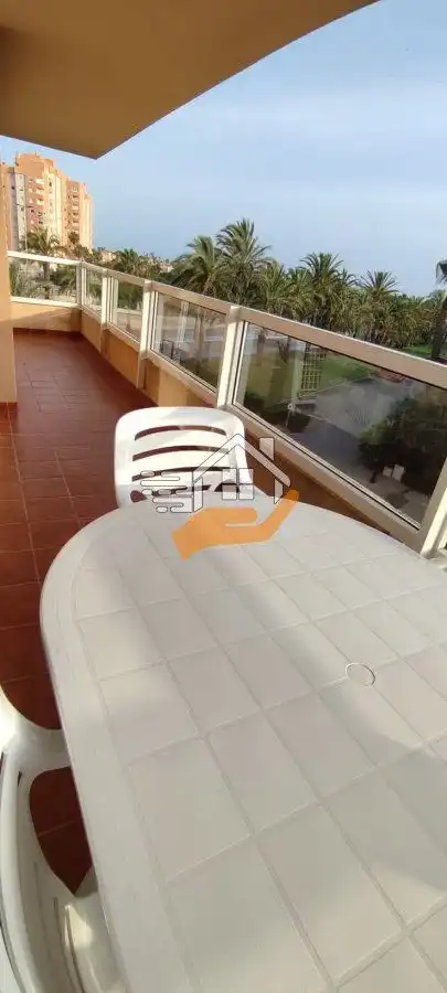 Terrace of Flat for sale in La Manga del Mar Menor  with Air Conditioner, Balcony and Community pool