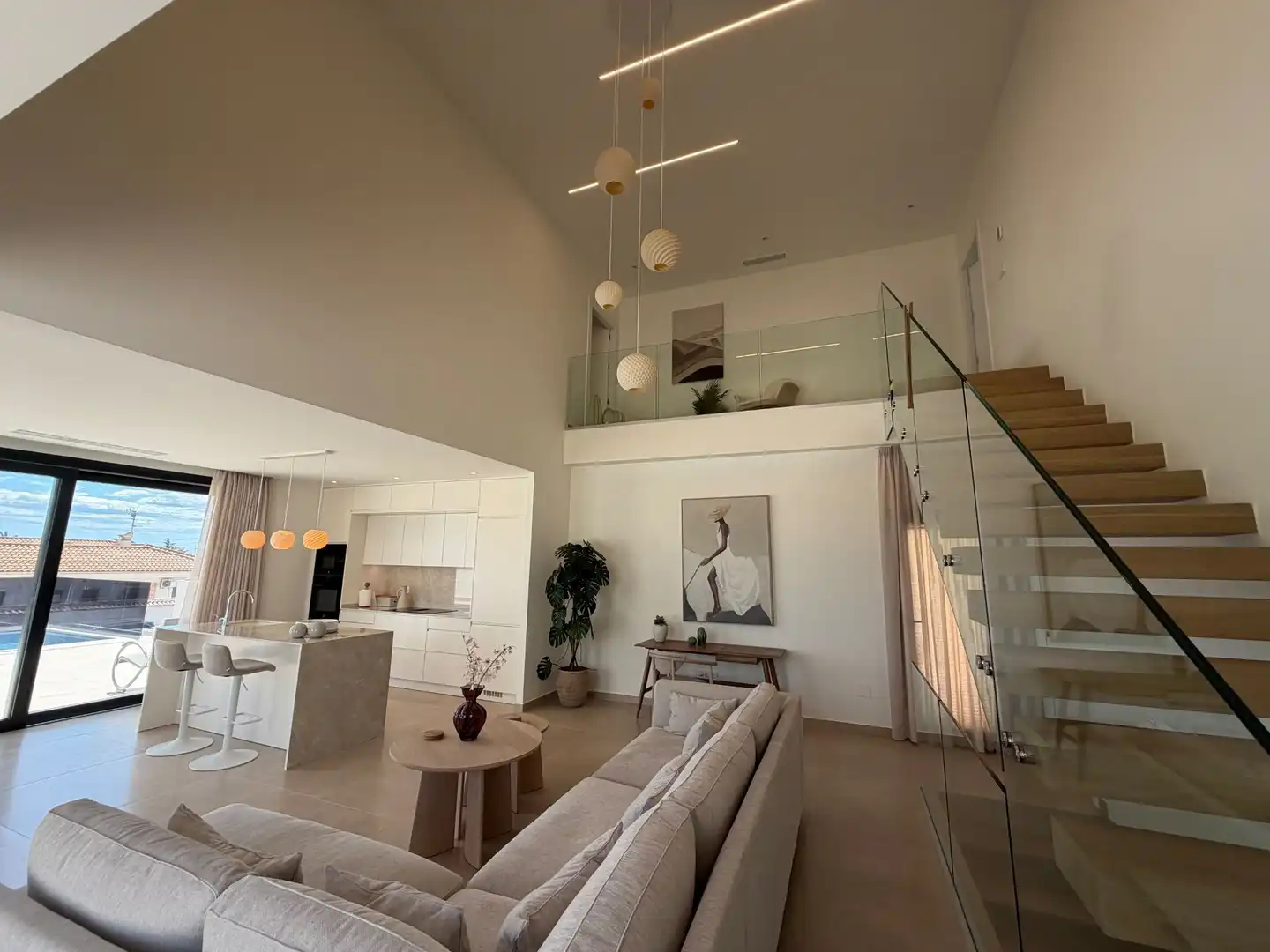 Sala de estar de Casa o chalet en venta en Rojales con Aire acondicionado, Trastero y Piscina