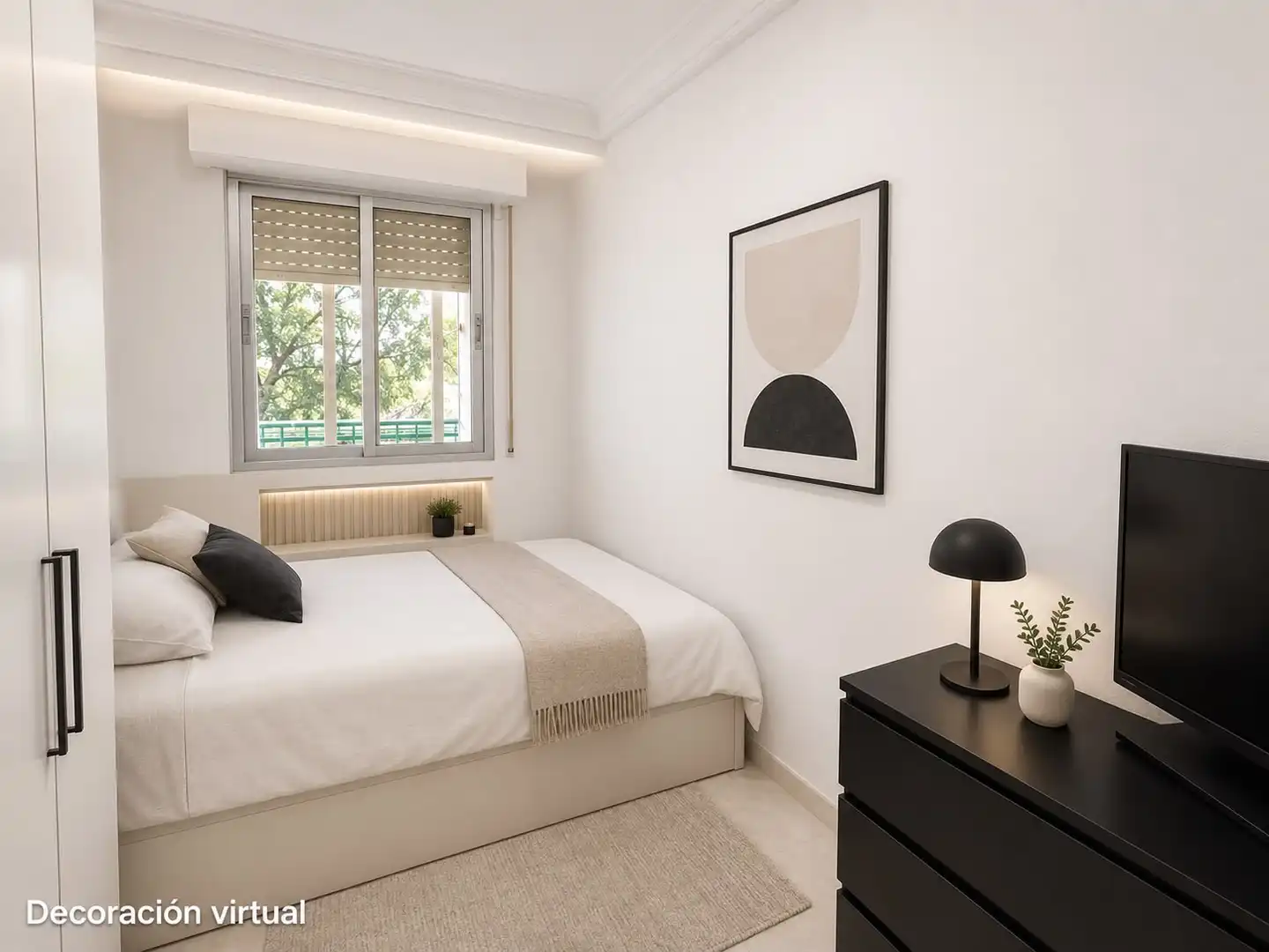 Bedroom of Flat for sale in Coslada  with Air Conditioner, Heating and Terrace