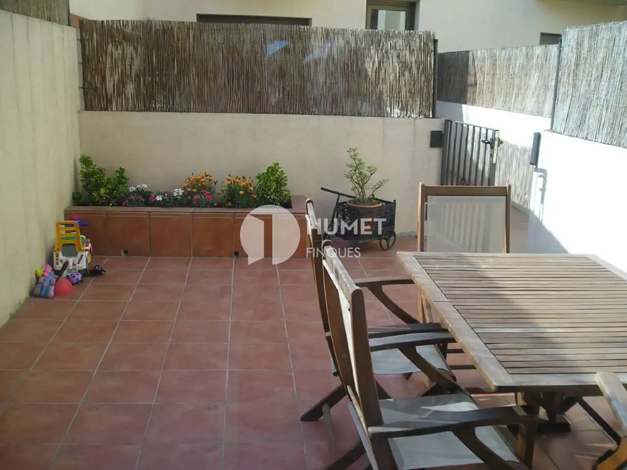 Terraza de Dúplex en venta en Sant Cugat del Vallès con Aire acondicionado, Calefacción y Jardín privado