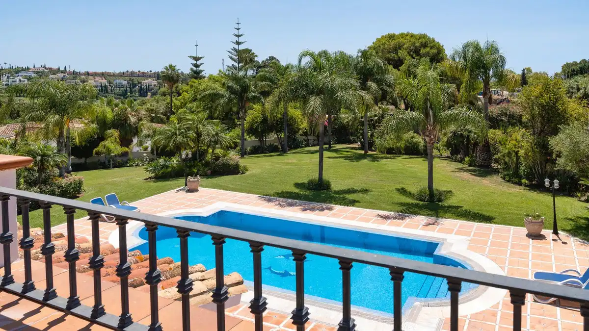 Garden of Houses for sale in Benahavís  with Air Conditioner, Private garden and Terrace