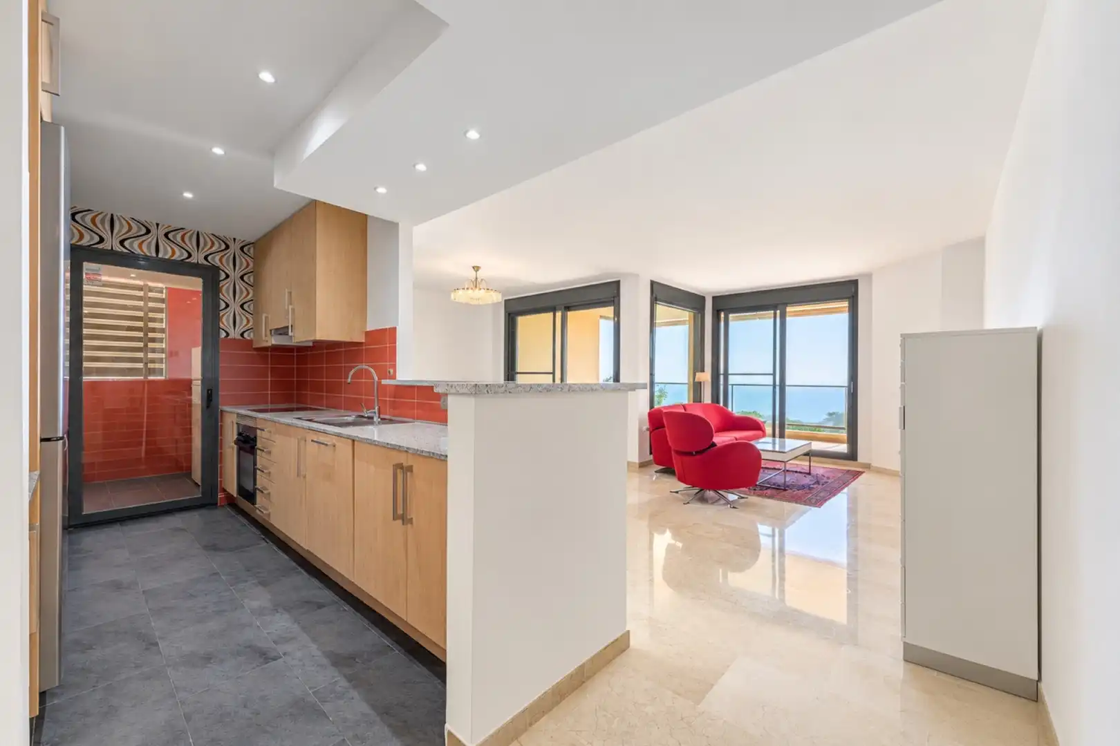 Kitchen of Apartments for sale in Calahonda 
