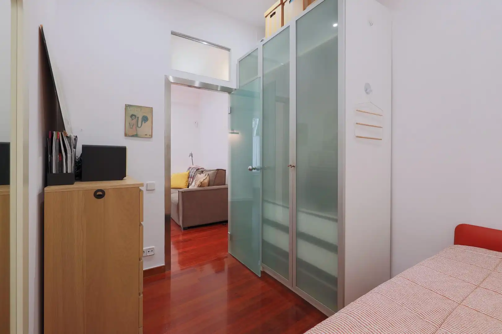 Bedroom of Ground floor for sale in Barcelona  with Air Conditioner, Heating and Parquet flooring