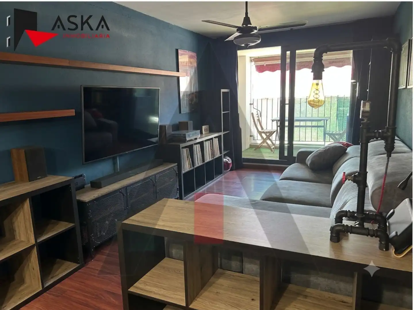 Sala de estar de Piso en venta en Paiporta con Aire acondicionado, Trastero y Balcón