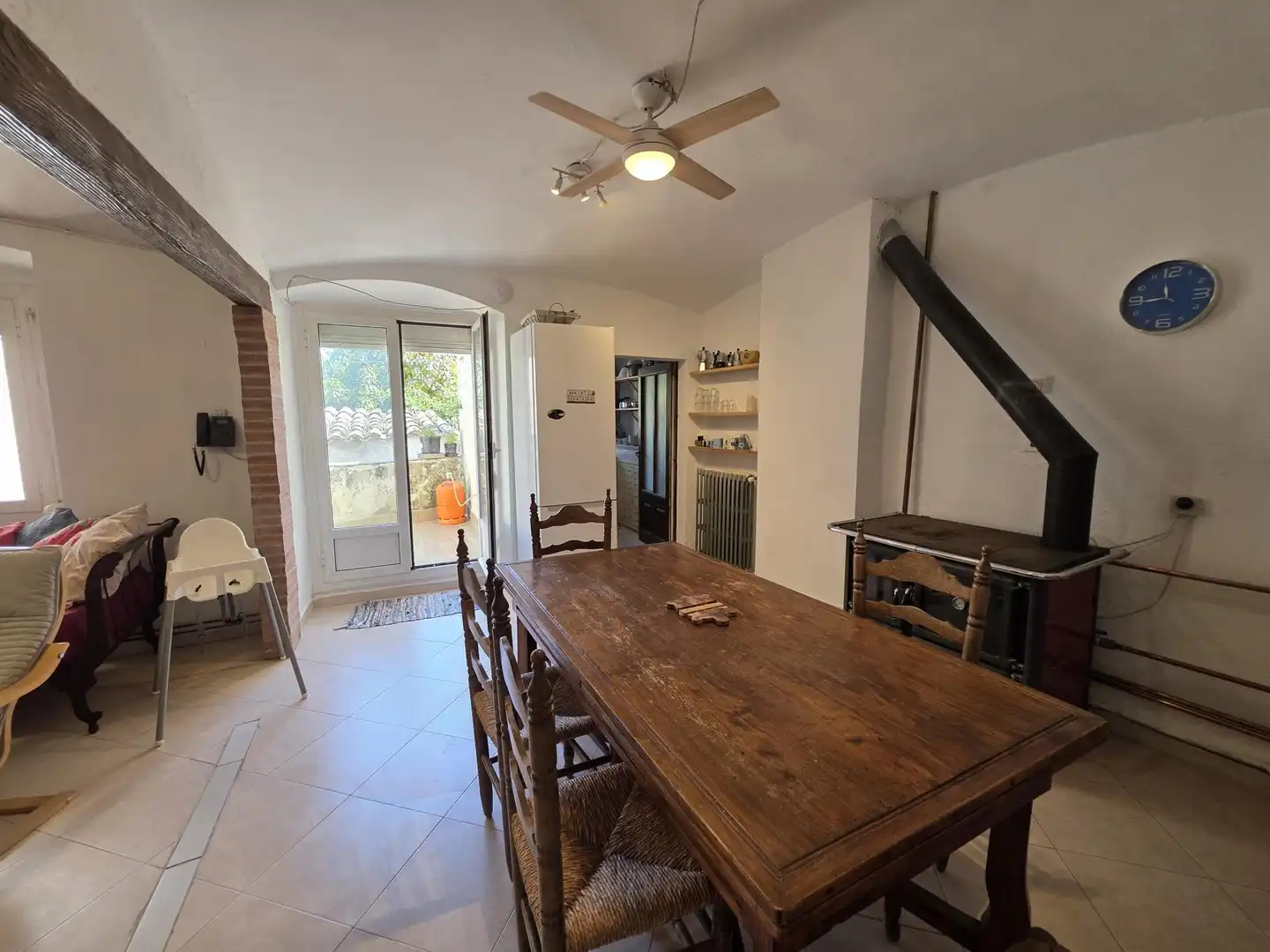 Comedor de Finca rústica en venta en Darnius con Calefacción, Jardín privado y Terraza