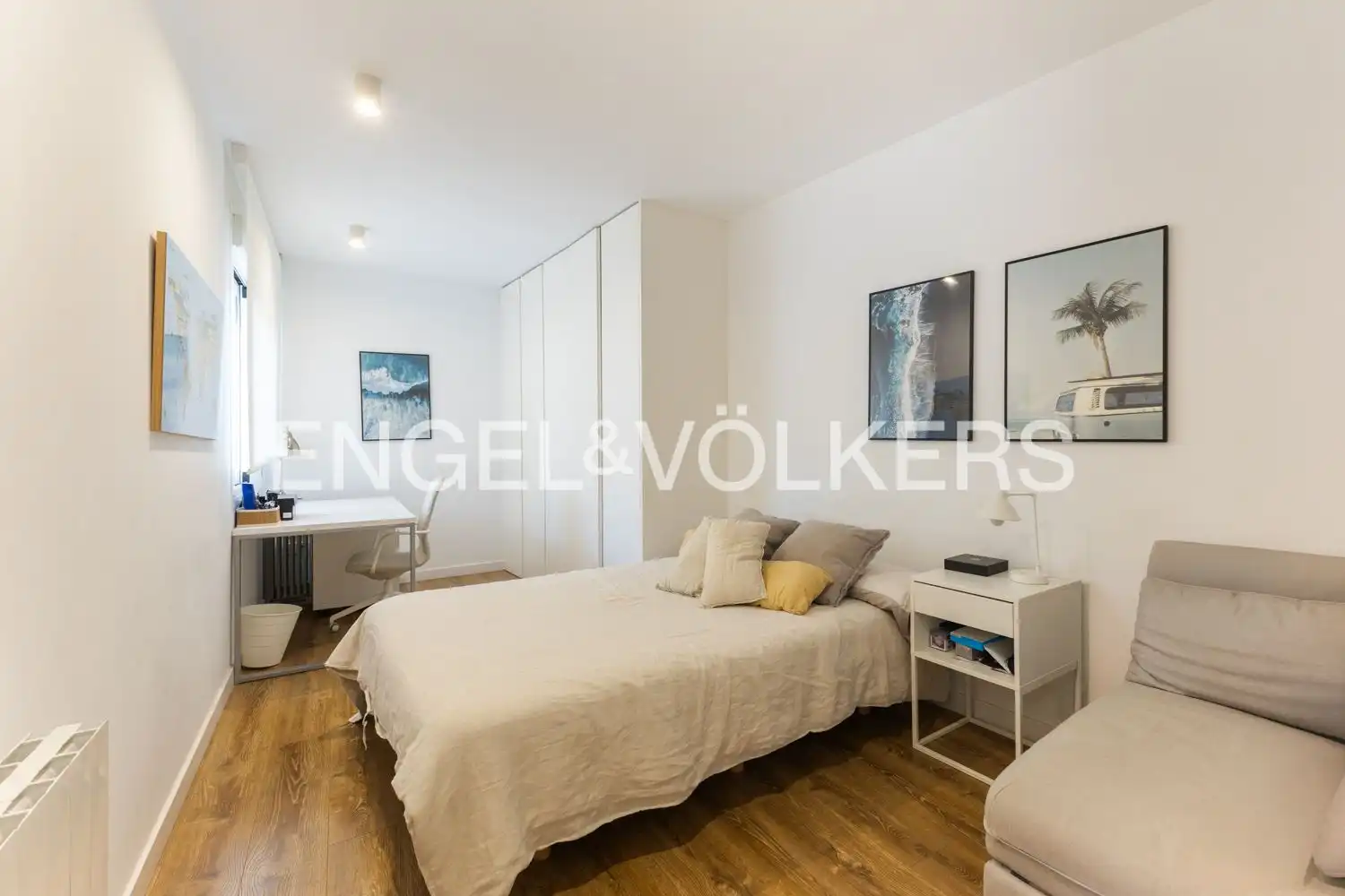 Schlafzimmer von Wohnung zur Miete in Extramurs