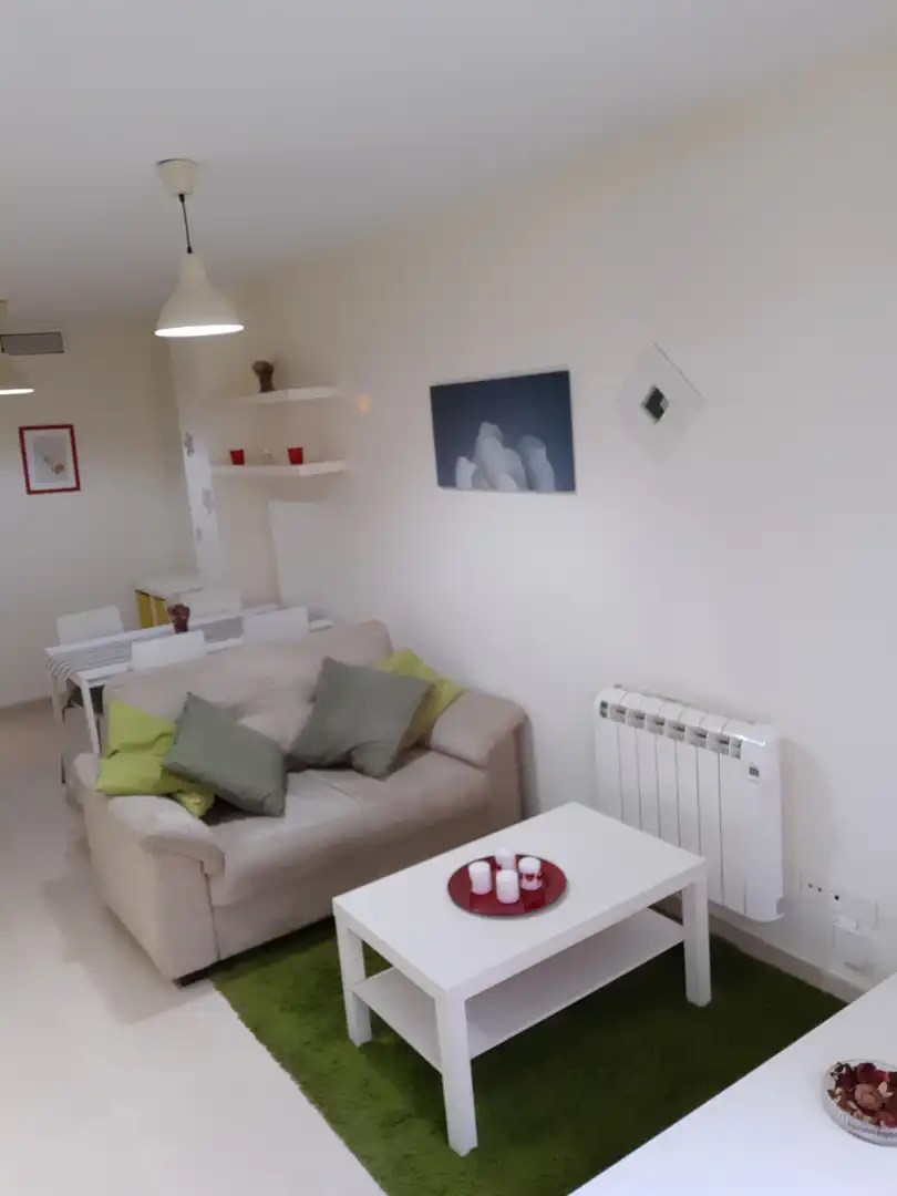 Wohnzimmer von Wohnungen zur Miete in  Madrid Capital mit Heizung, Möbliert und Waschmaschine