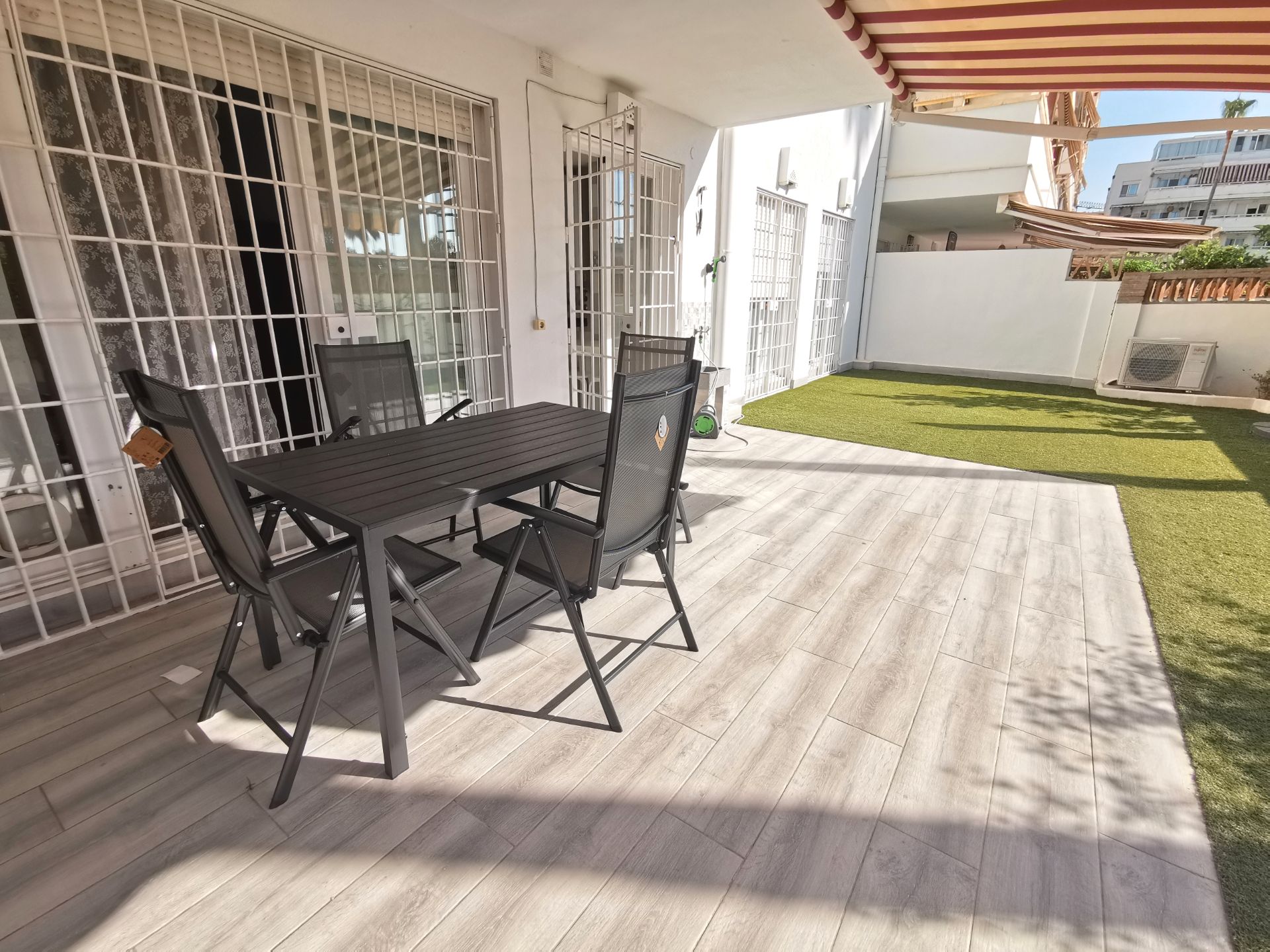 Terrace of Flat to rent in Torremolinos  with Air Conditioner, Heating and Furnished